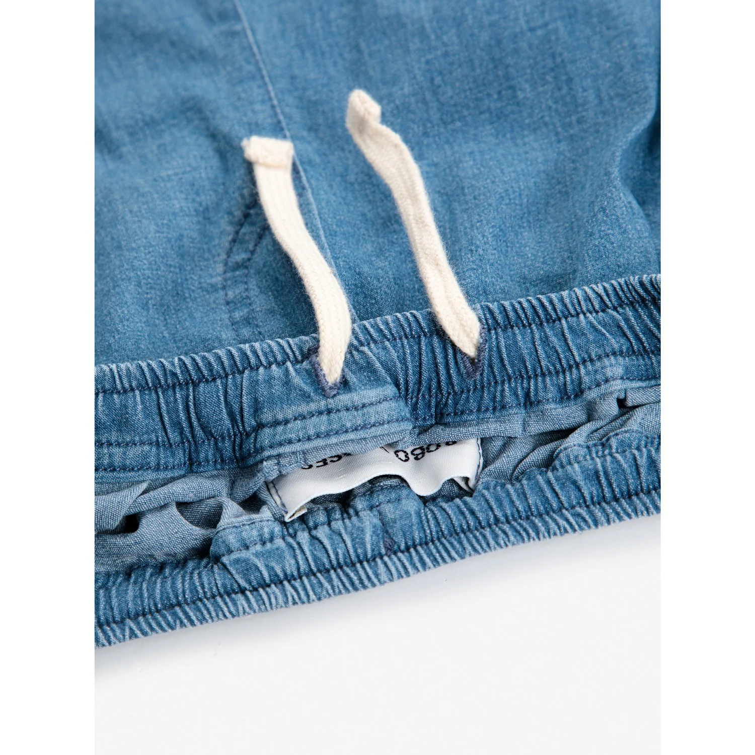Bobo Choses Navy Blue Roll The Dice Light Denim Bukser - Image 6