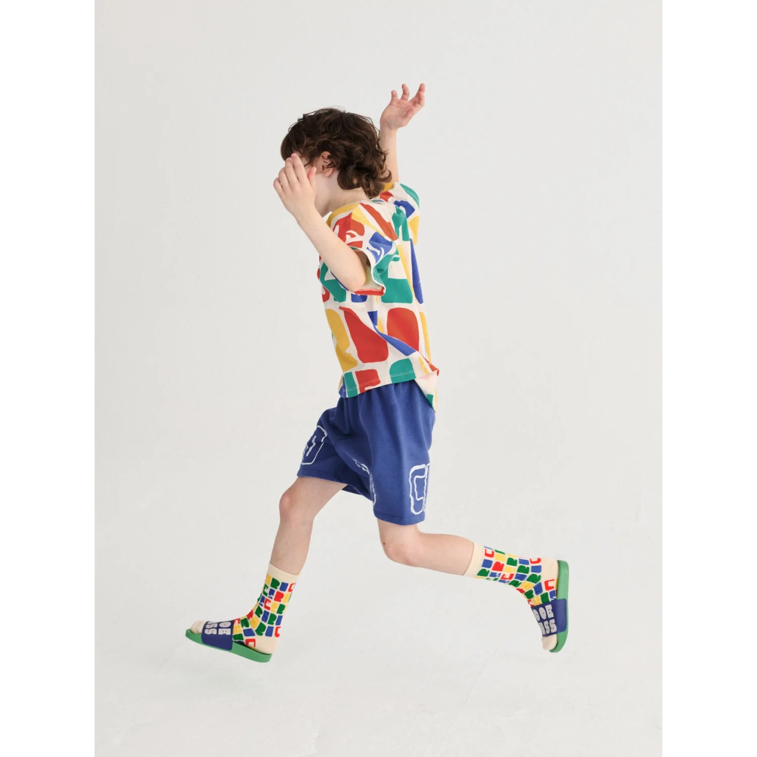 Bobo Choses Offwhite Bobo Choses Farve All Over T-Shirt - Image 2