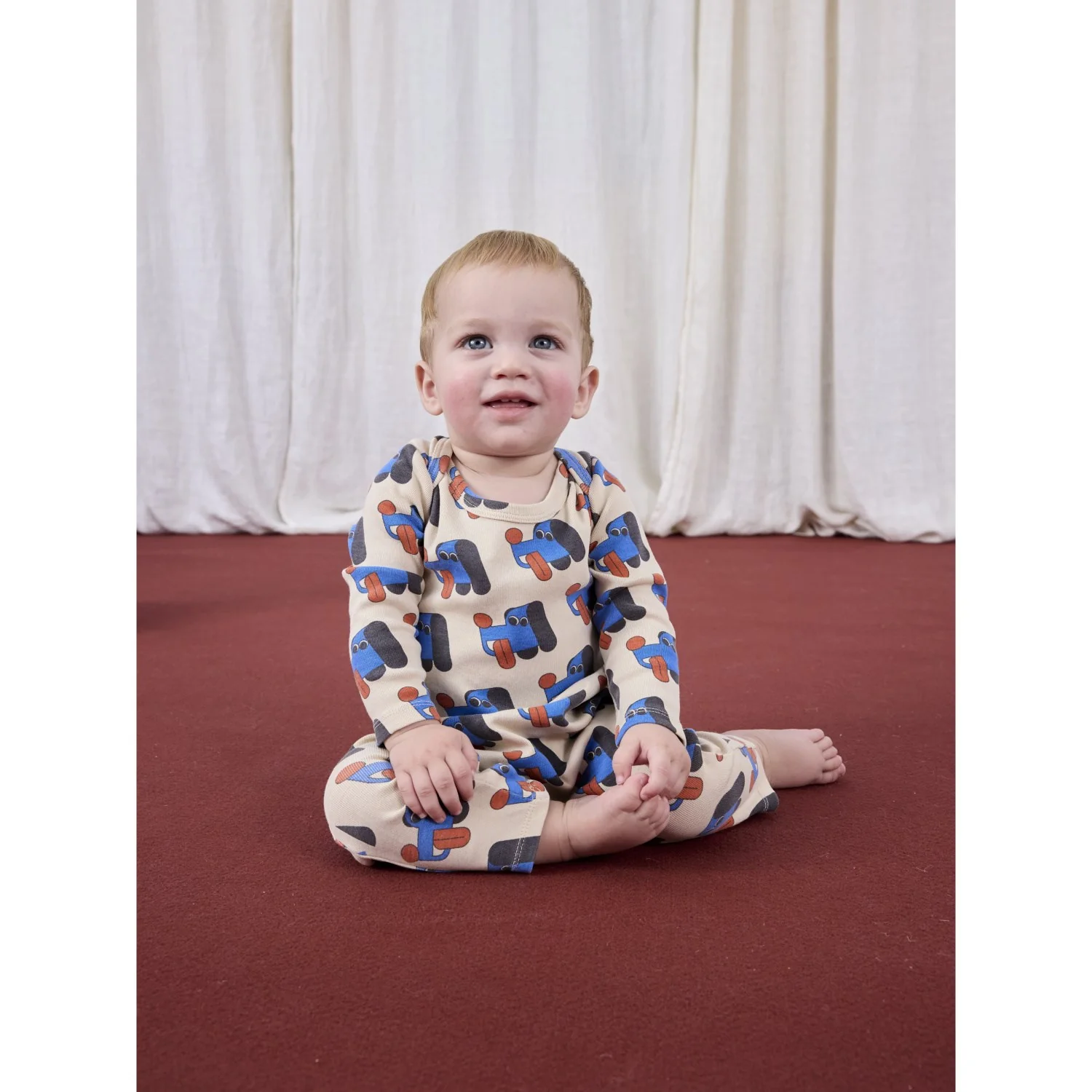 Bobo Choses Offwhite Doggy Mate All Over Leggings - Image 3