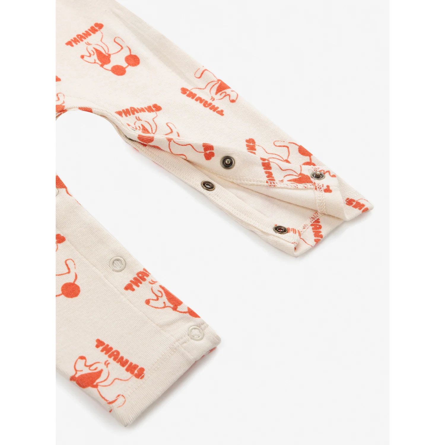 Bobo Choses Offwhite Rolling Dog All Over Overall - Image 3