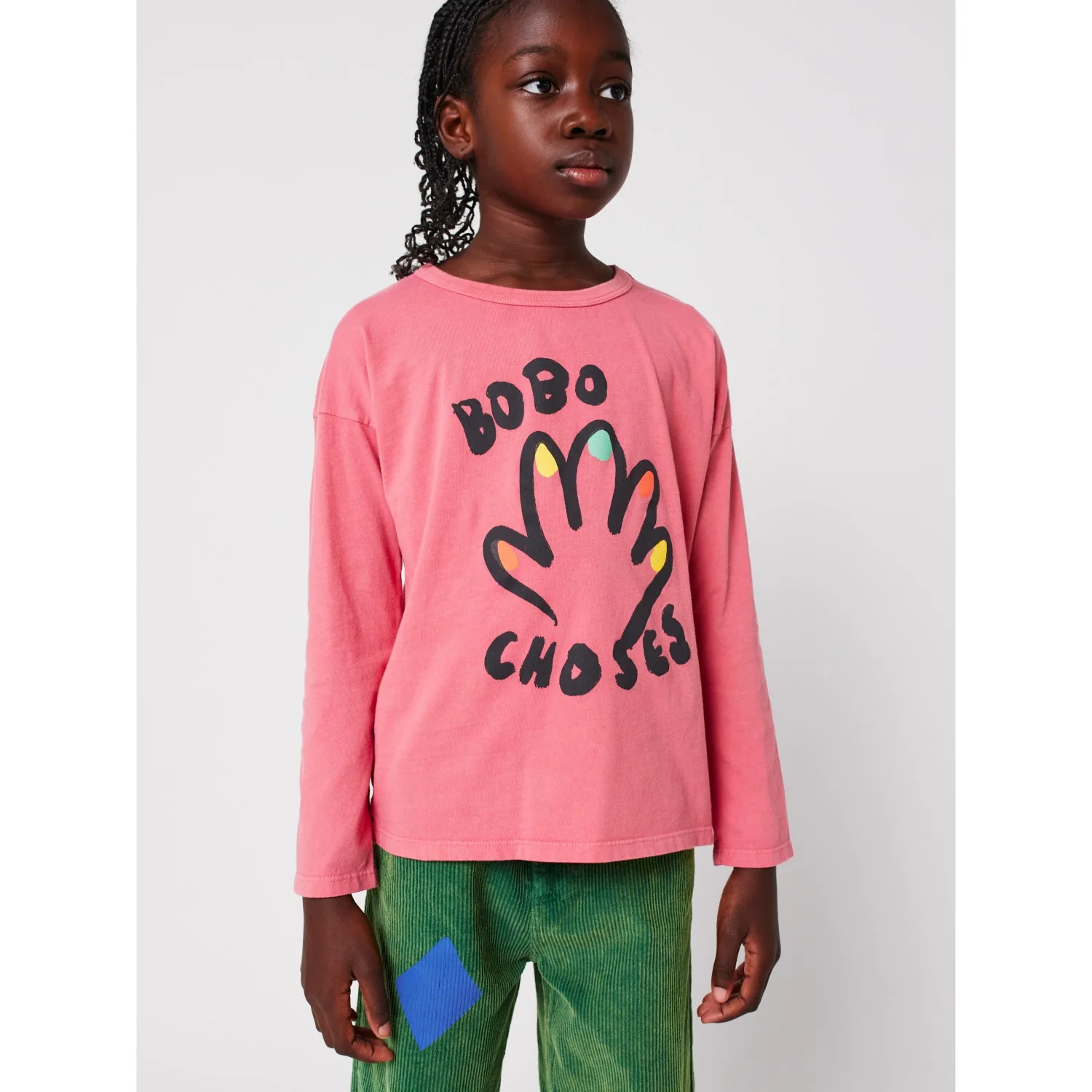Bobo Choses Pink High Five Bluse - Image 2