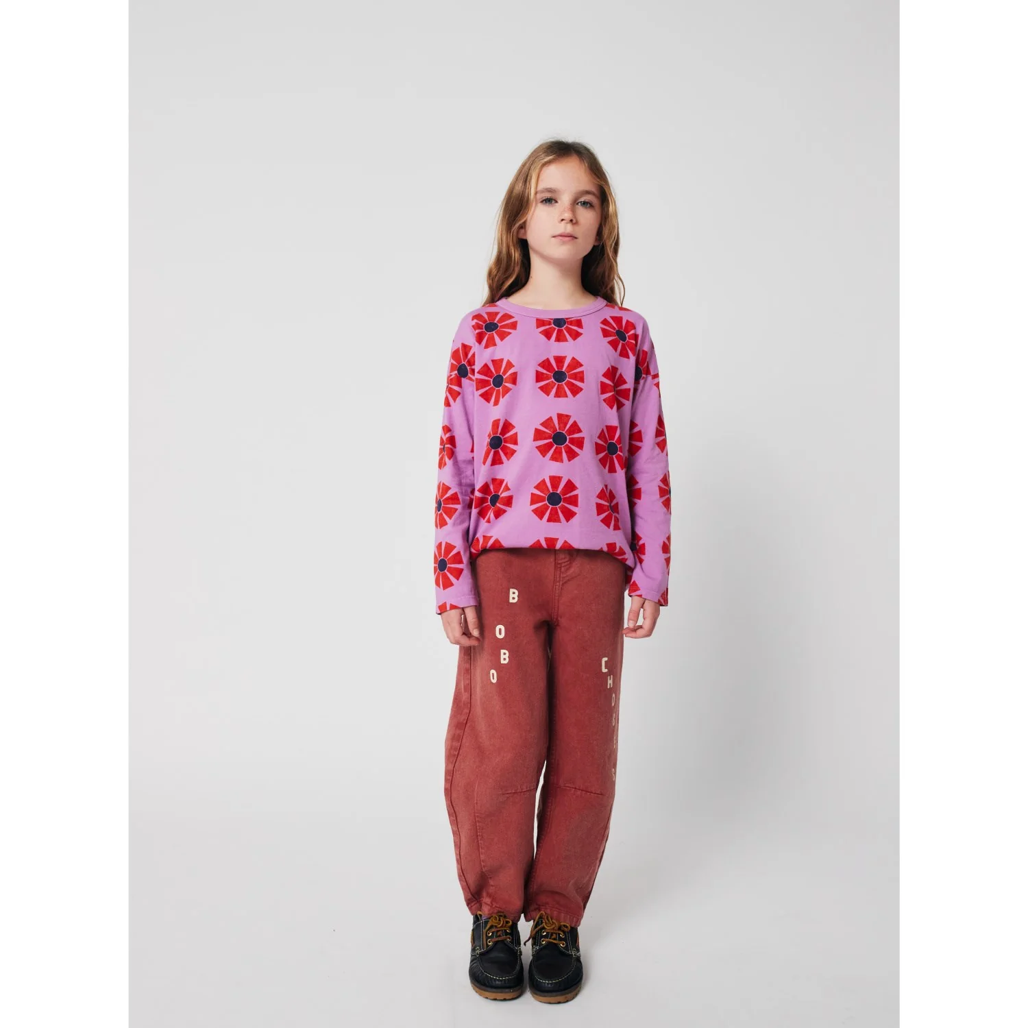 Bobo Choses Purple Kaleidoscope All Over Bluse - Image 7