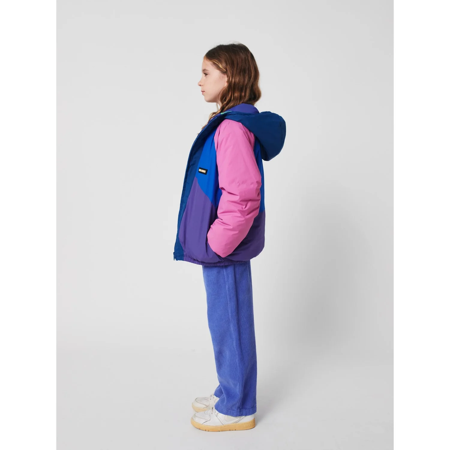 Bobo Choses Purple Lucky Clover All Over Vendbar Anorak - Image 3