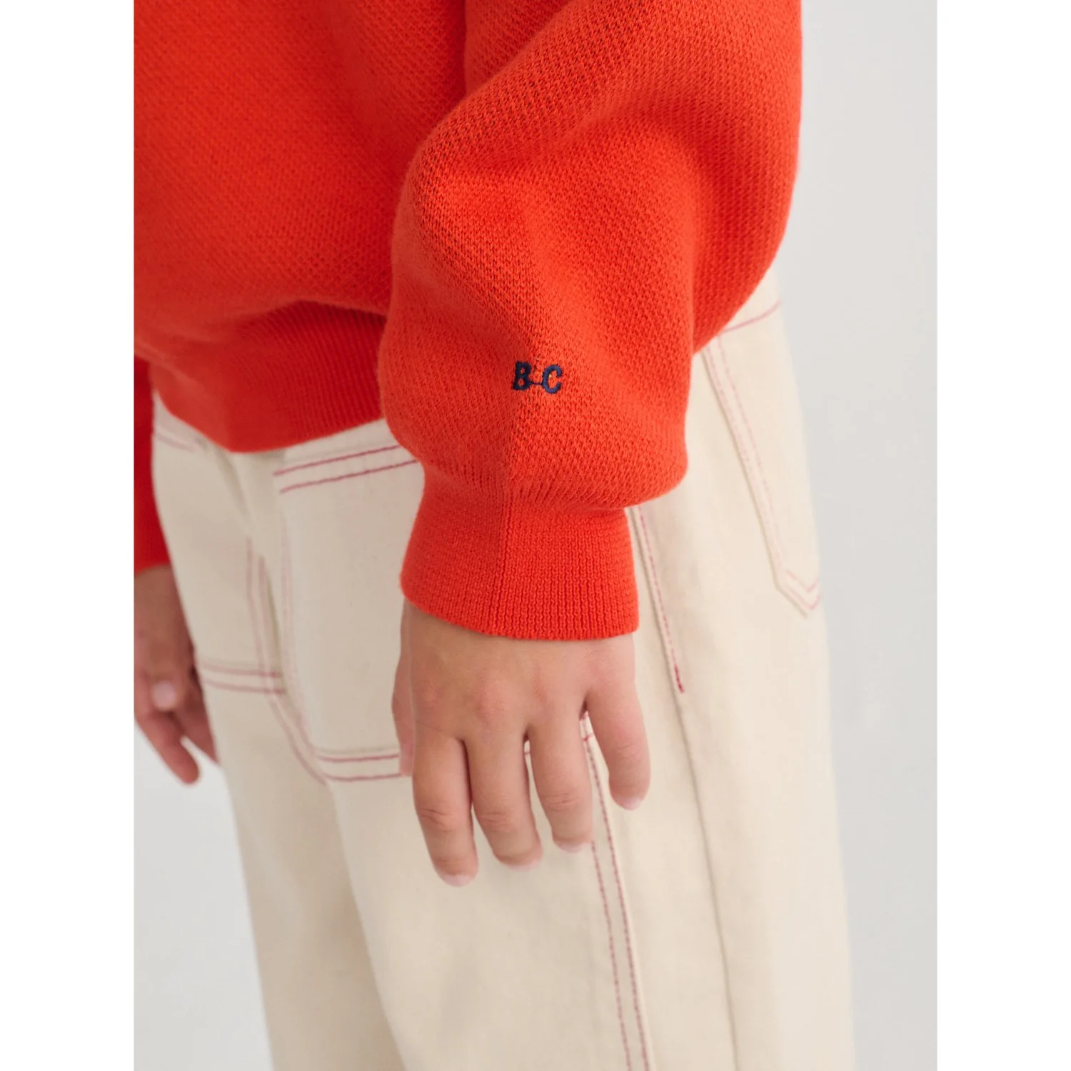 Bobo Choses Red Farm Adventure Jumper - Image 5