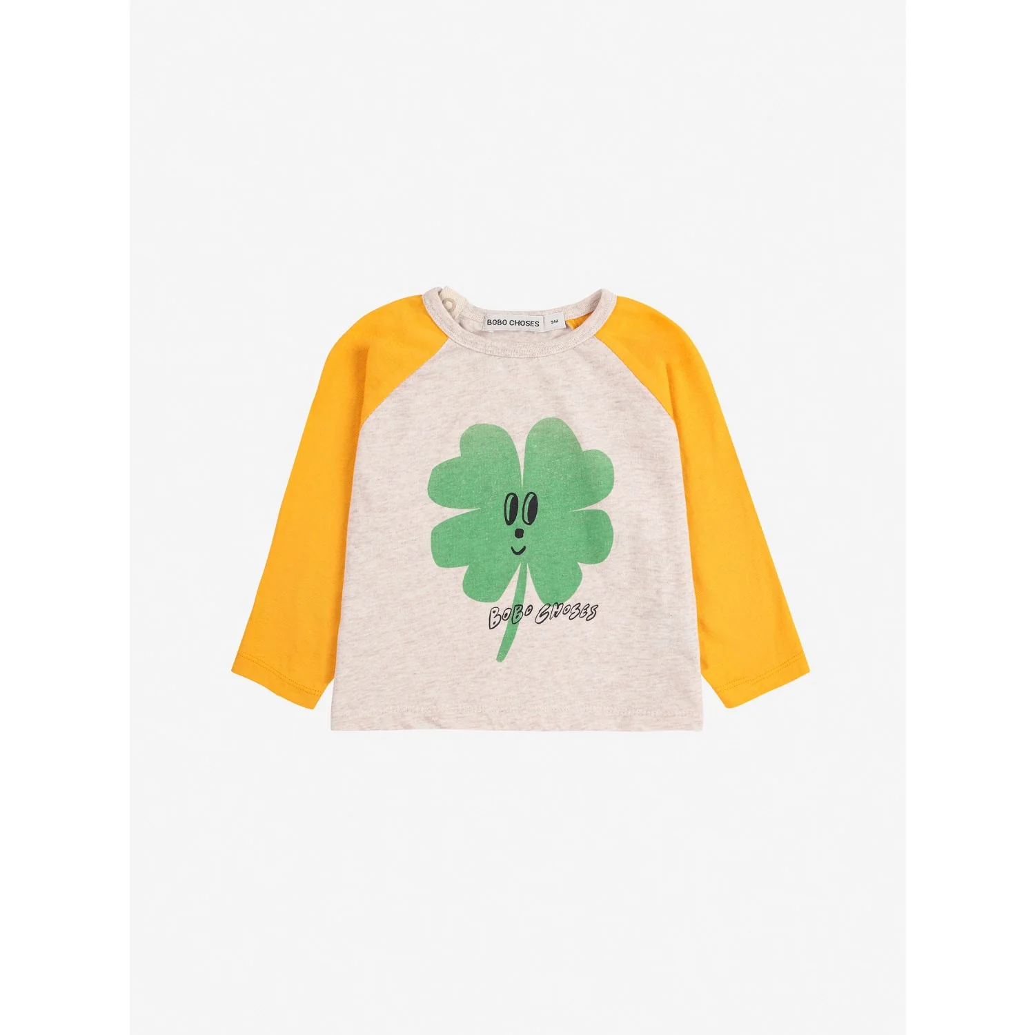 Bobo Choses White Lucky Clover Bluse - Image 4