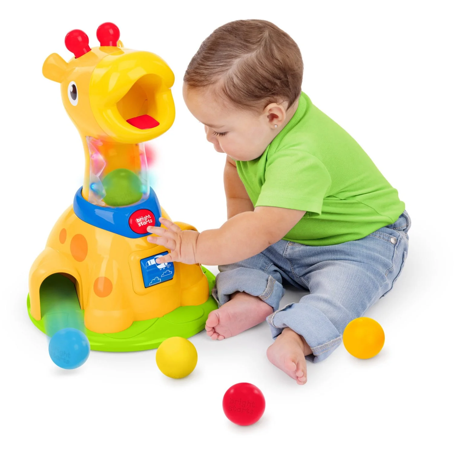 Bright Starts Spinnin’ Spots Giraffe™ Bold Play Legetøj - Image 2