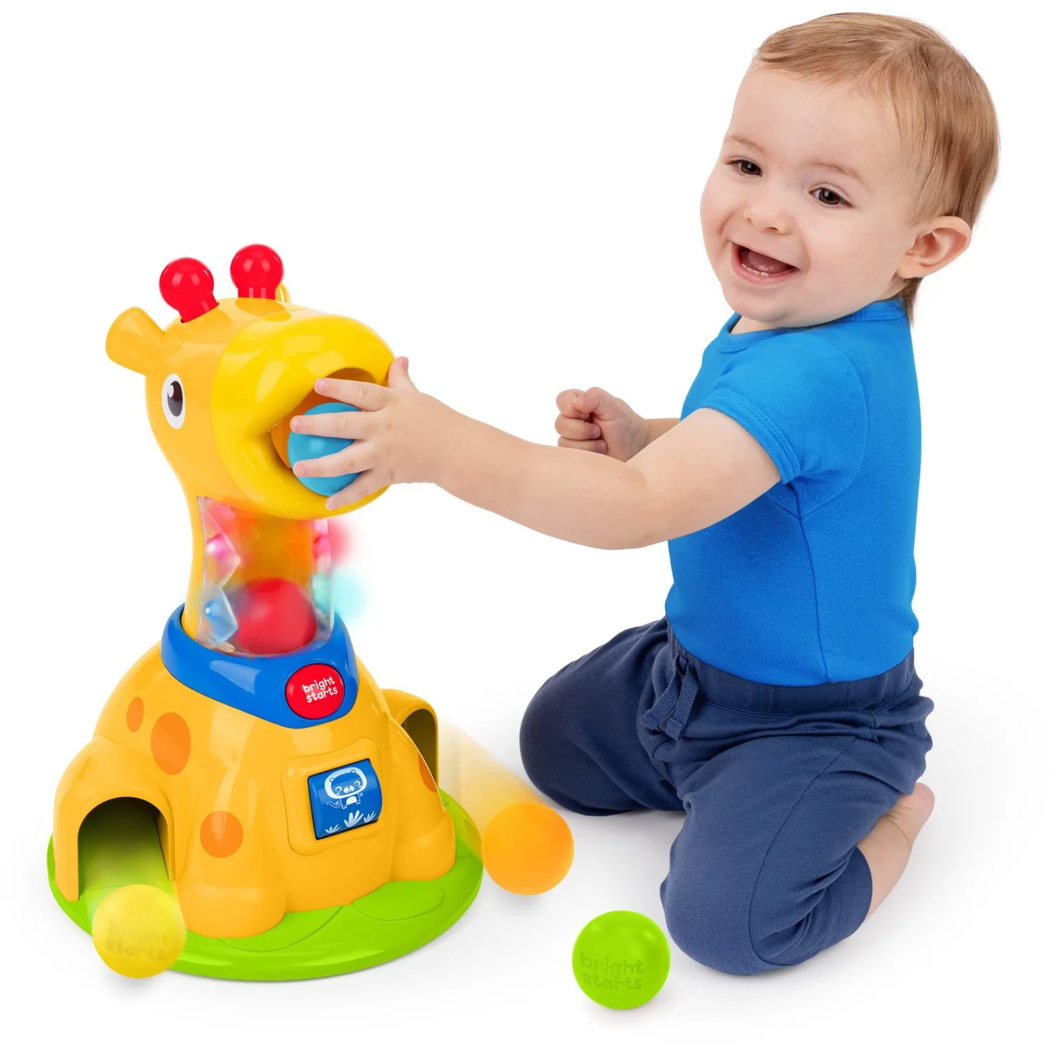 Bright Starts Spinnin’ Spots Giraffe™ Bold Play Legetøj - Image 4
