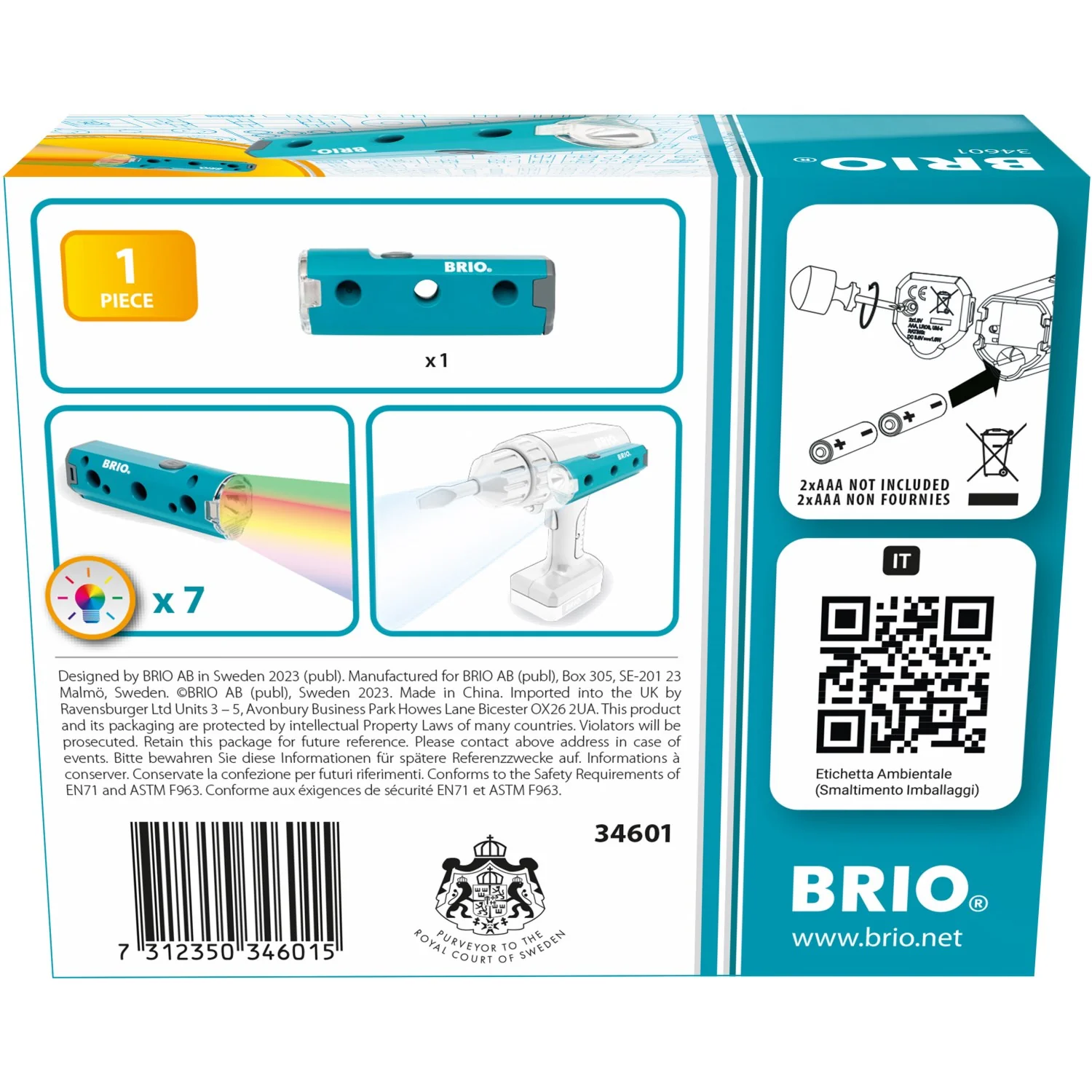 BRIO® 34601 Builder, Flashlight - Image 6