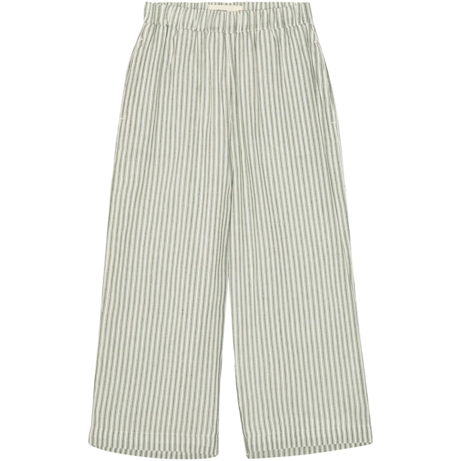 brunobruno nation Agave Green Stripe Francis Stripe Bukser