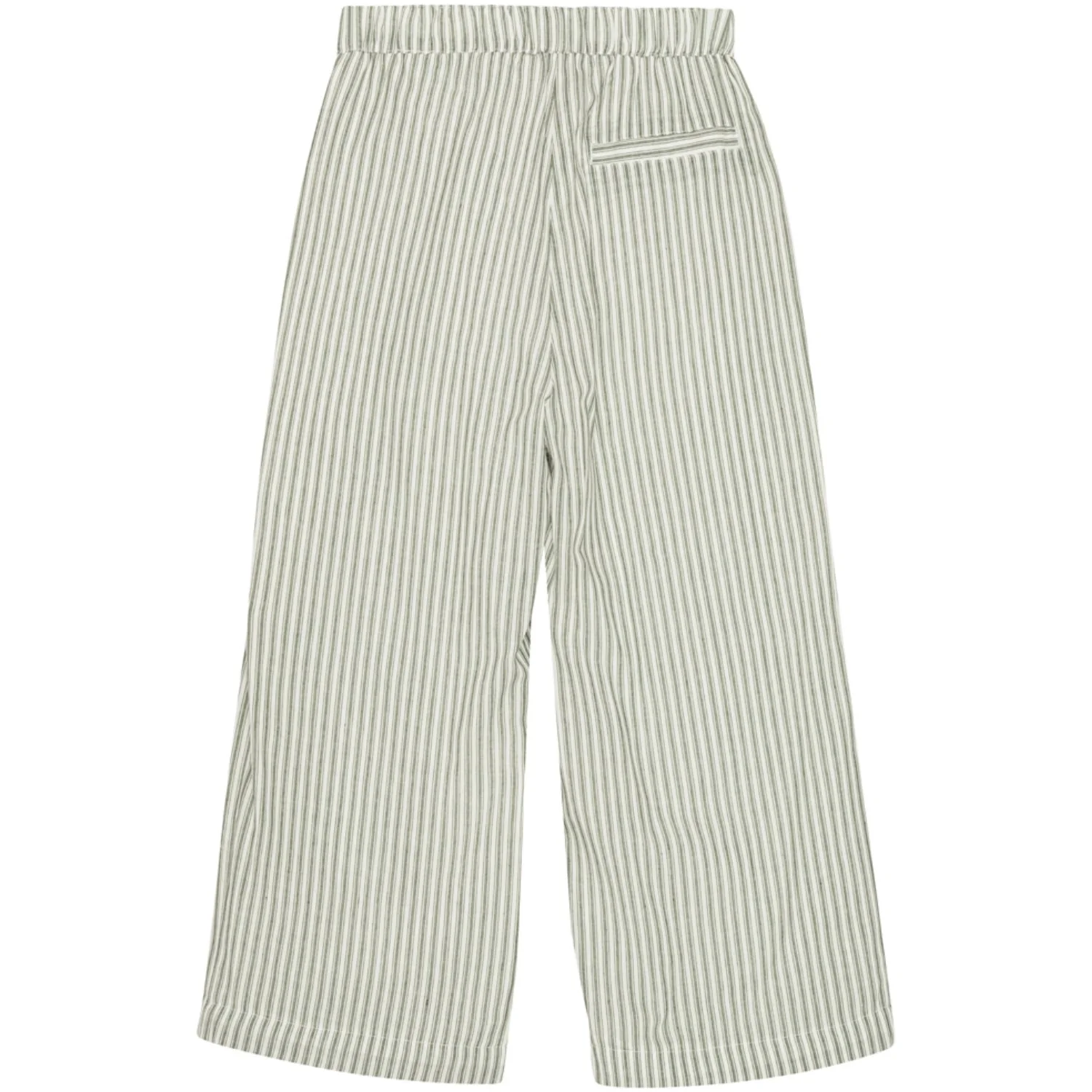 brunobruno nation Agave Green Stripe Francis Stripe Bukser - Image 4