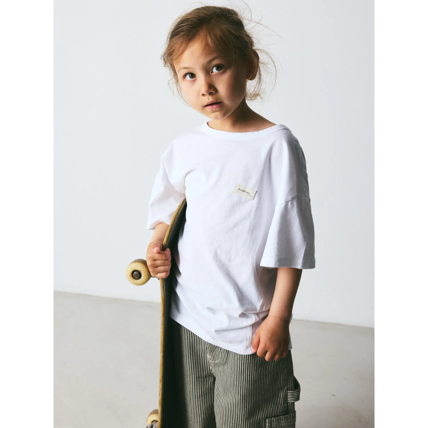 brunobruno nation Bright White Agnes T-Shirt - Image 2