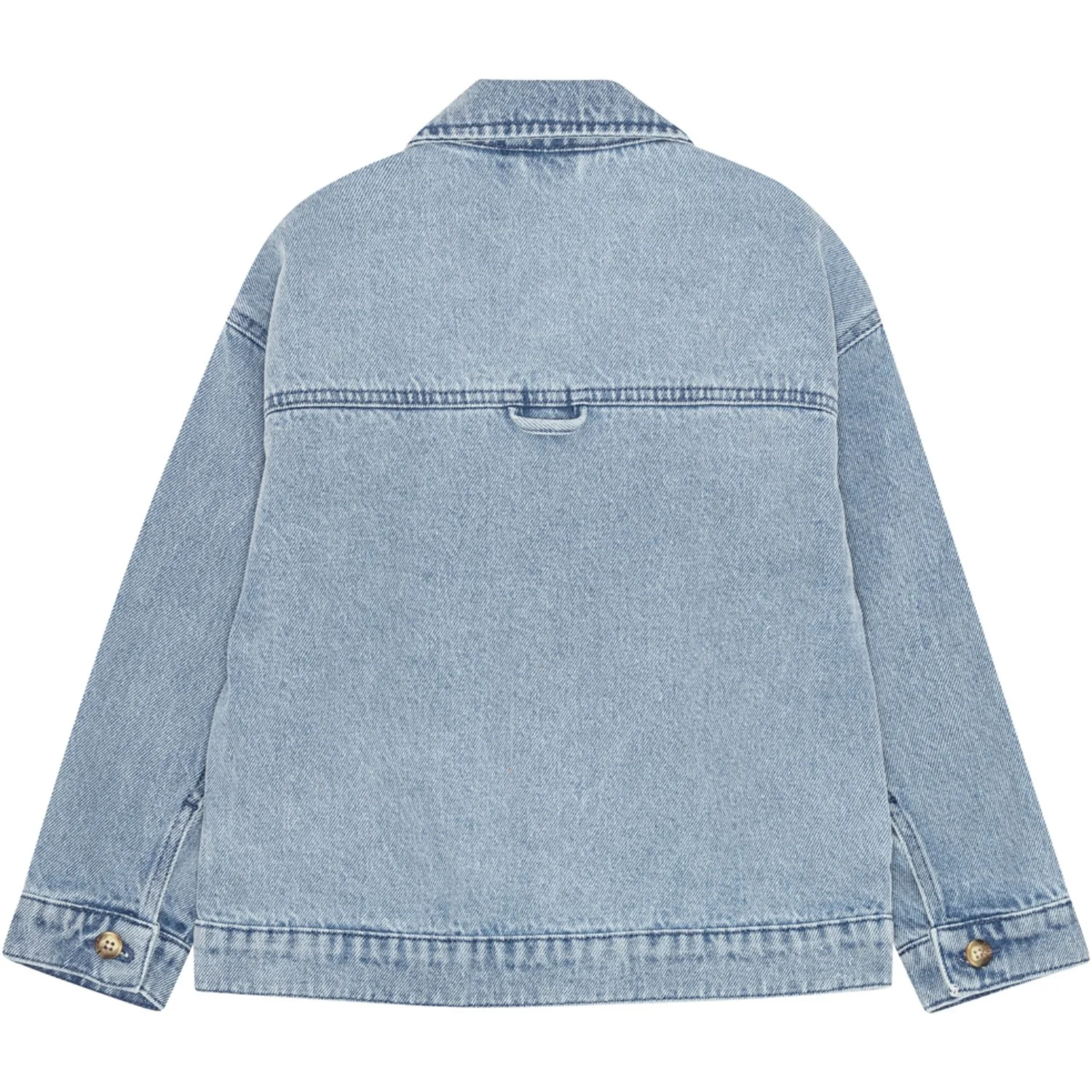 brunobruno nation Light Blue Denim Lou Denim Jakke - Image 4