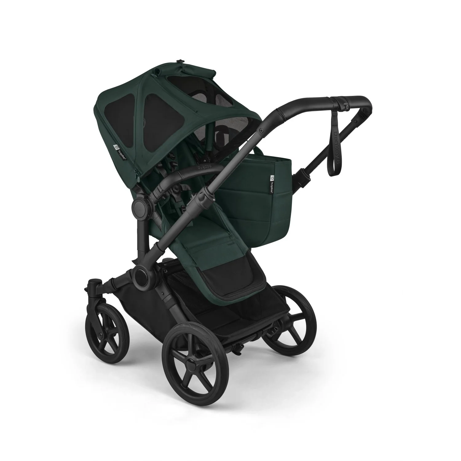 Bugaboo Donkey 6 Breezy Sun Canopy Fern Green - Image 2