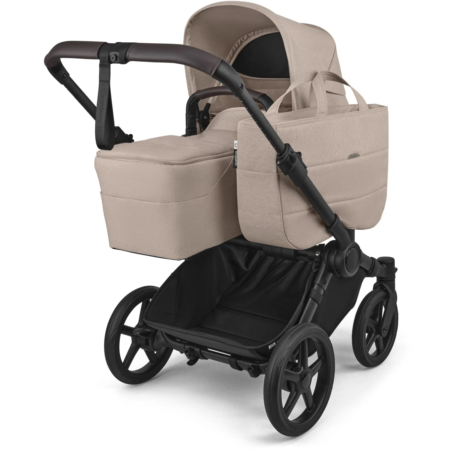 Bugaboo Donkey 6 Complete Barnevogn Desert Taupe Melange - Image 3