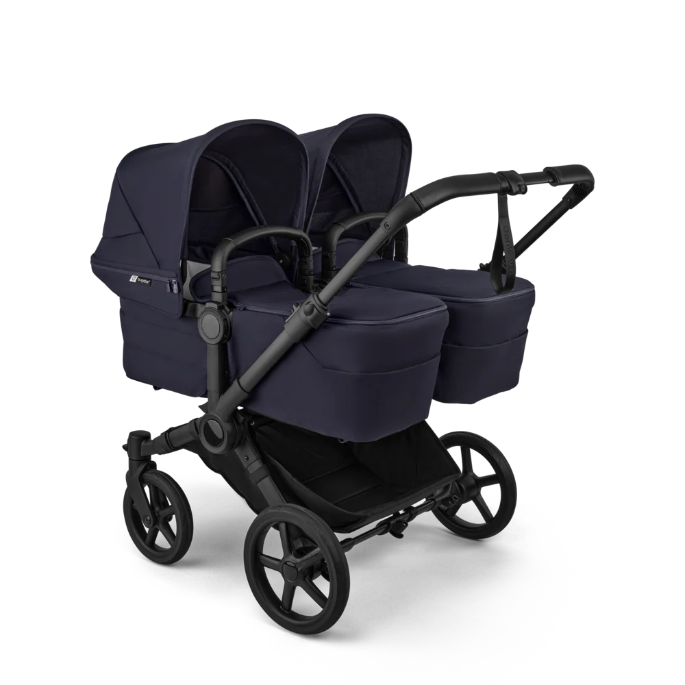 Bugaboo Donkey 6 Tvillingevogn Deep Indigo Bundle