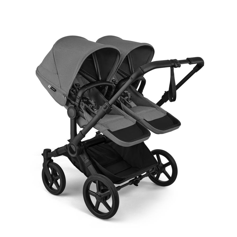 Bugaboo Donkey 6 Tvillingevogn Moon Grey Bundle - Image 2