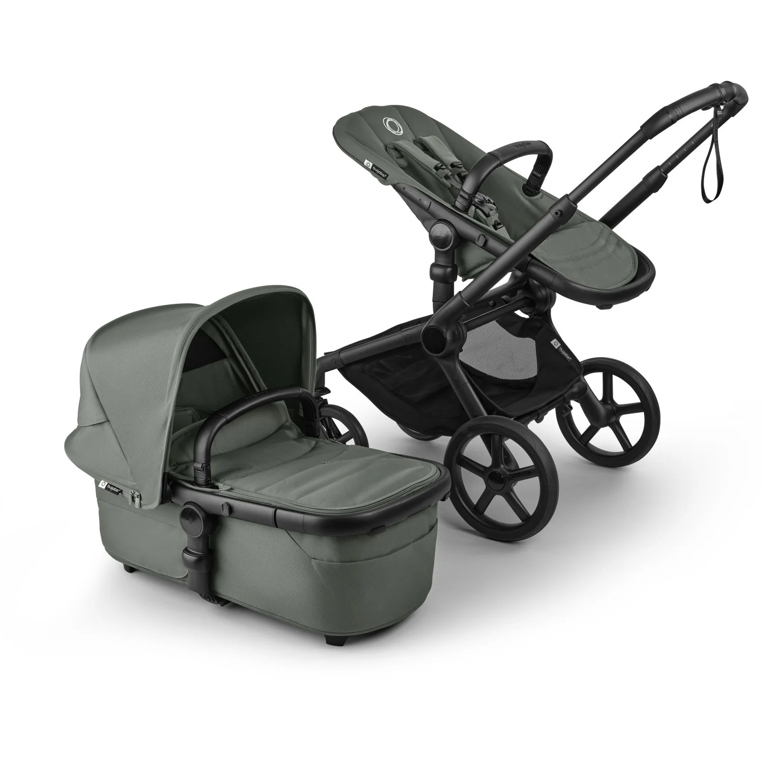 Bugaboo Fox 5 Renew Complete Black/Forest Green-Forest Green - Image 5
