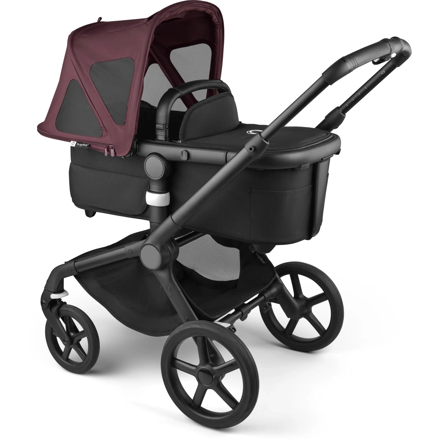 Bugaboo Fox 5/Kangaroo Breezy Sun Canopy Dark Cherry - Image 2