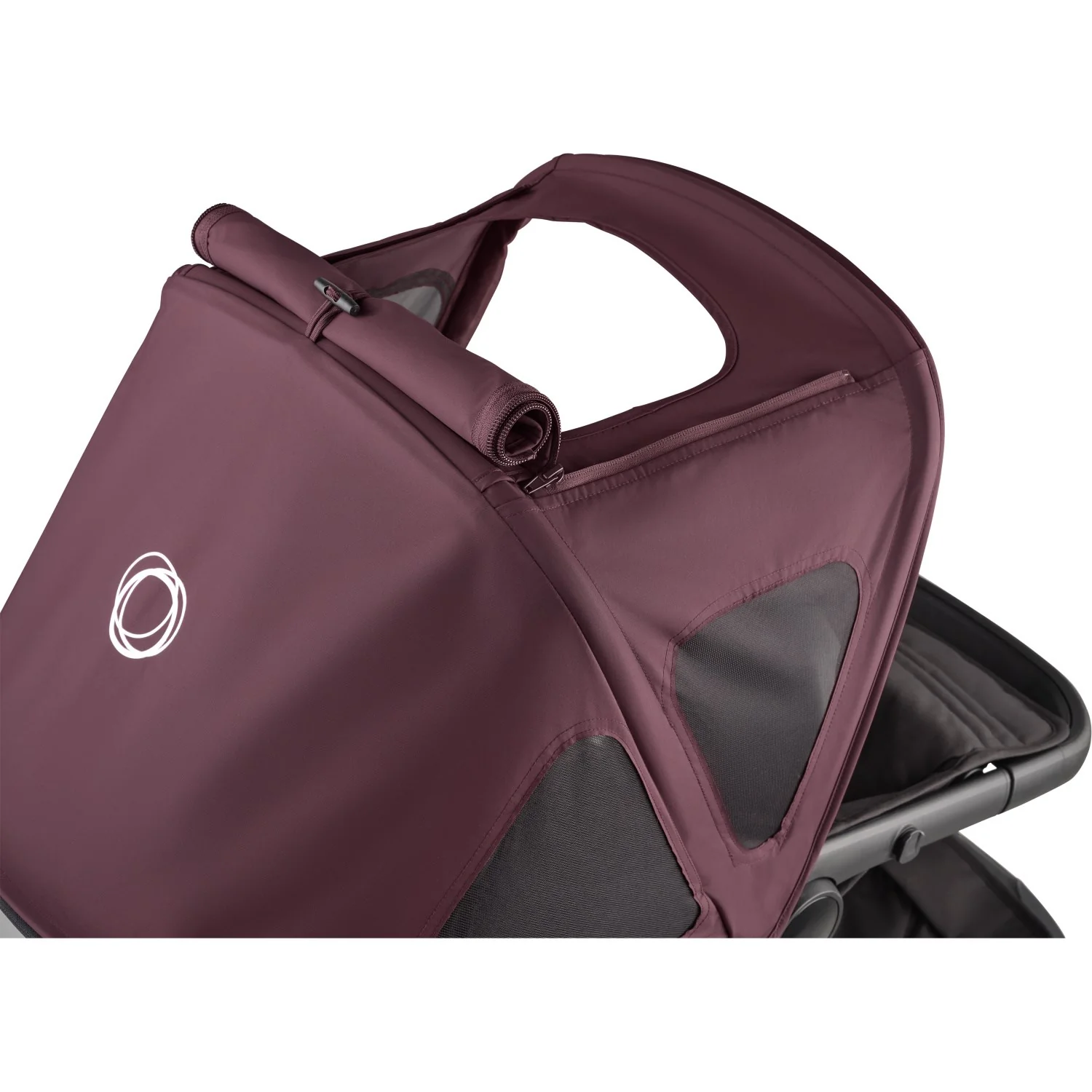 Bugaboo Fox 5/Kangaroo Breezy Sun Canopy Dark Cherry - Image 3