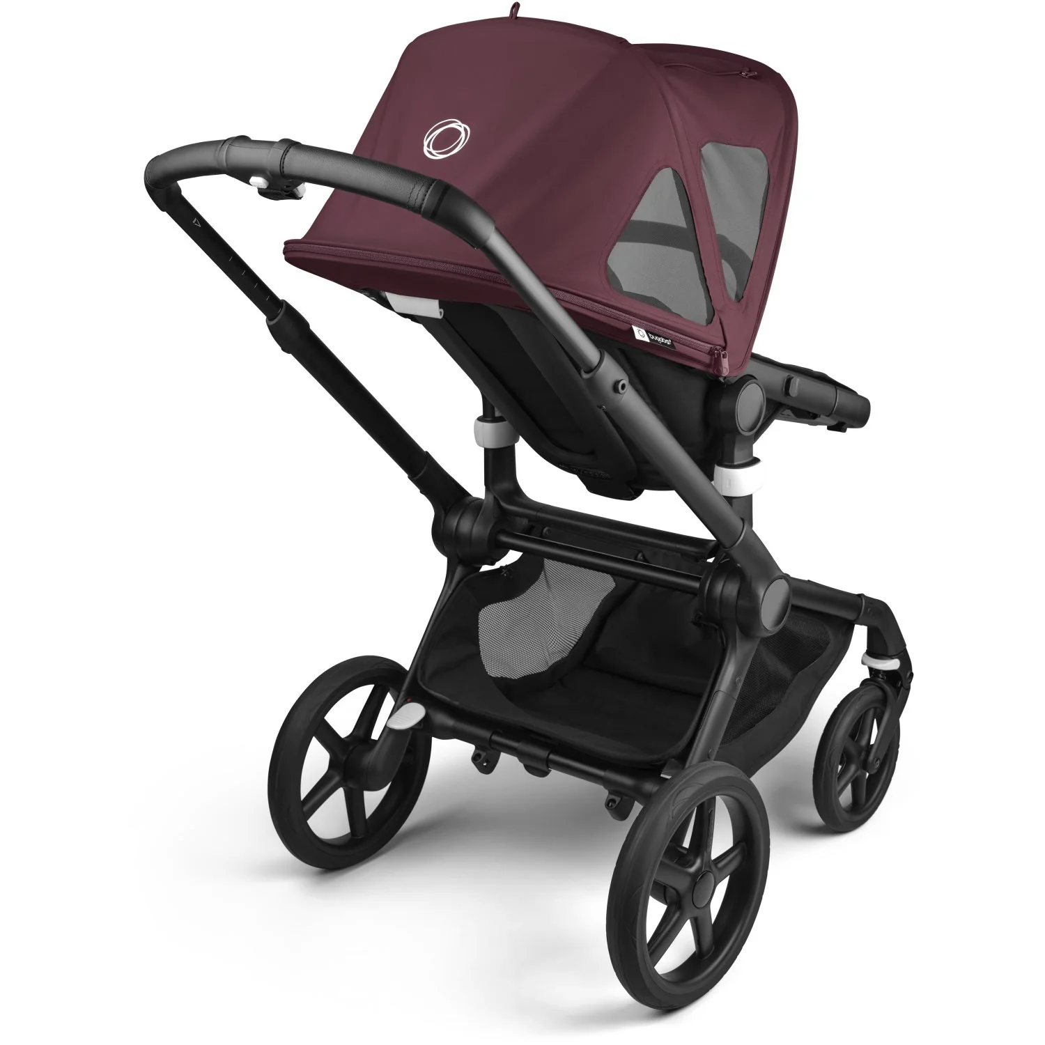 Bugaboo Fox 5/Kangaroo Breezy Sun Canopy Dark Cherry - Image 4