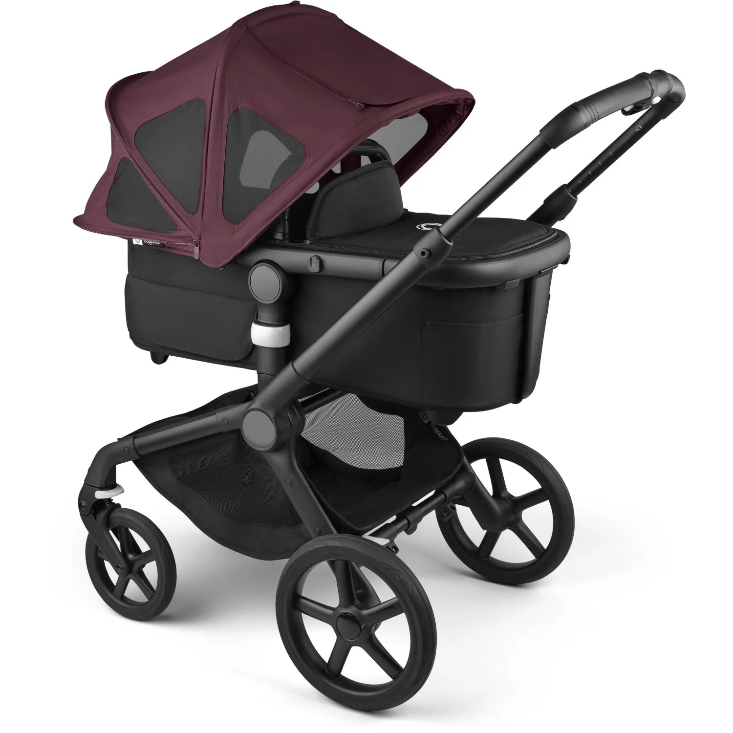 Bugaboo Fox 5/Kangaroo Breezy Sun Canopy Dark Cherry - Image 5