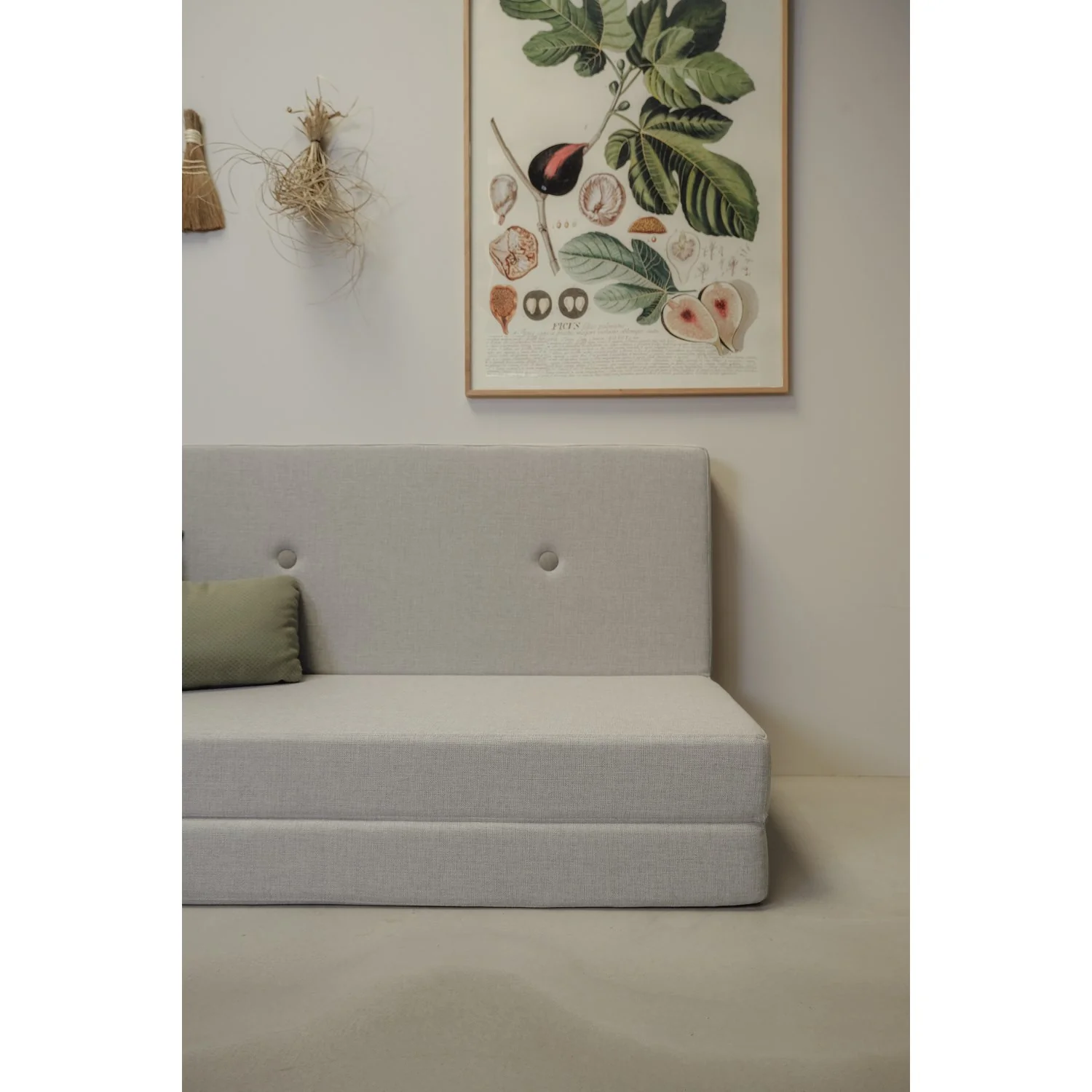 by KlipKlap Foldemadras Beige With Sand KK 3 Fold 180 Cm - Image 3