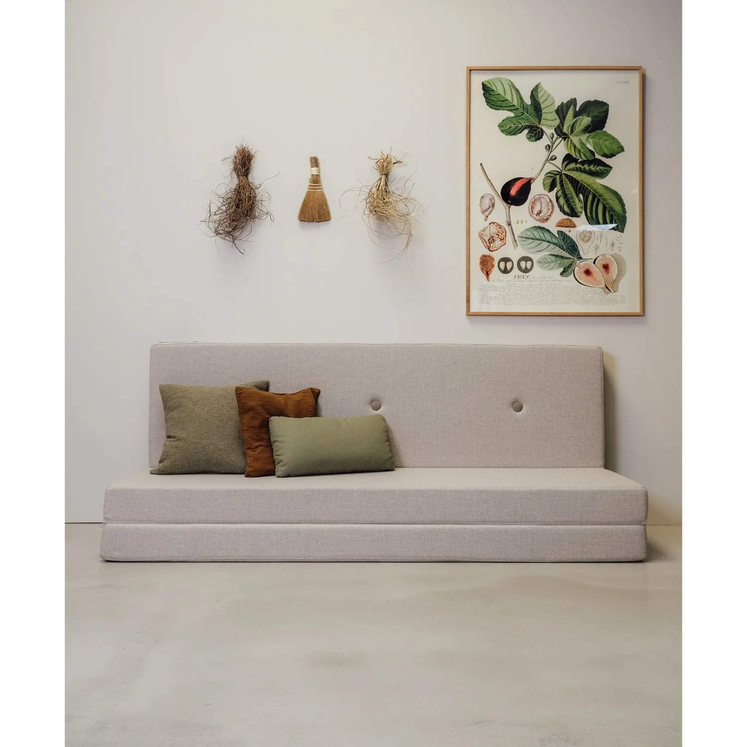 by KlipKlap Foldemadras Beige With Sand KK 3 Fold 180 Cm - Image 4