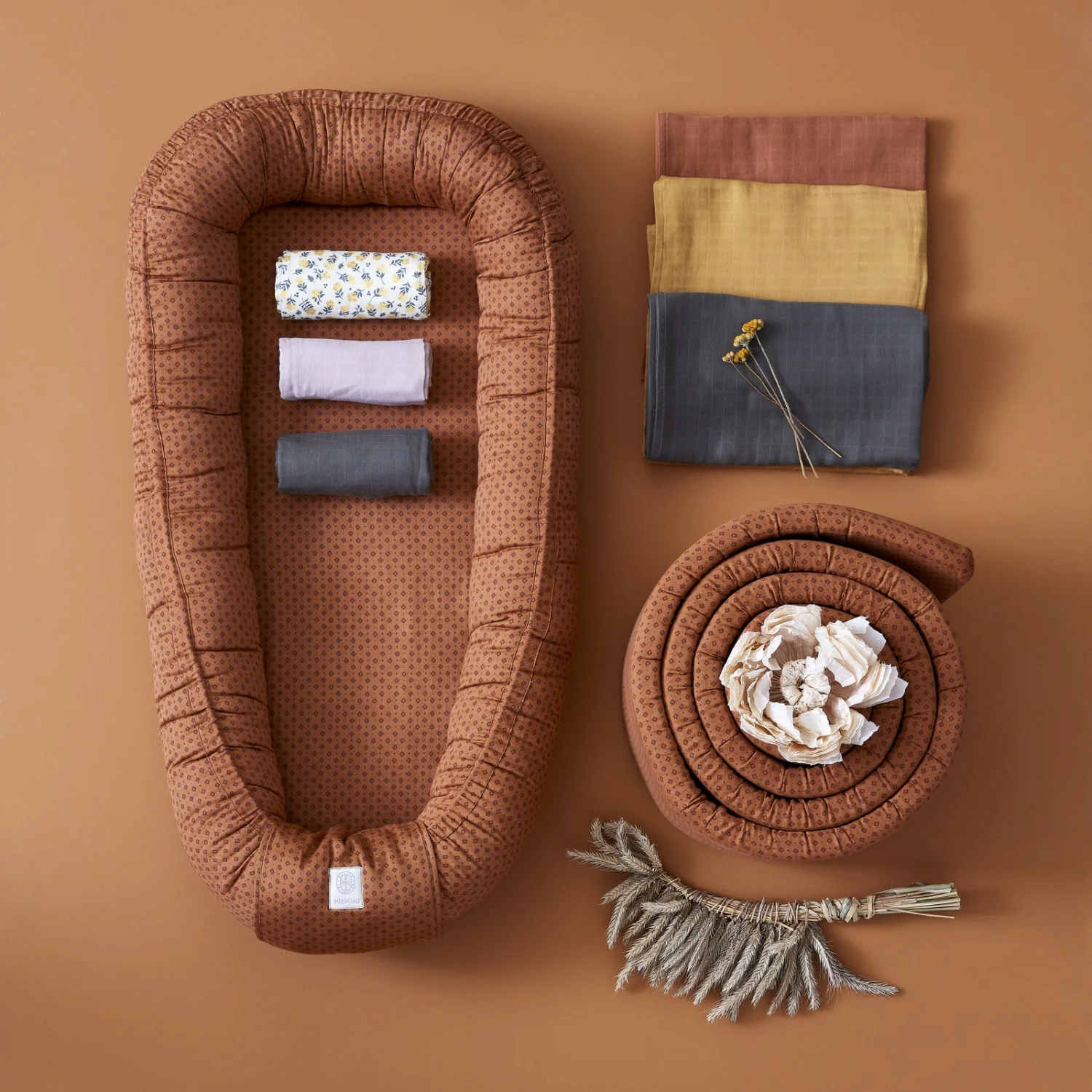 by KlipKlap Baby Nest Brown Indian Diamonds - Image 5