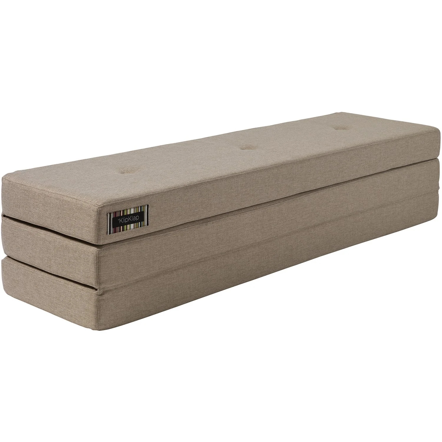 by KlipKlap Legemadras 3 fold Sand With Sand KK XL 200 Cm