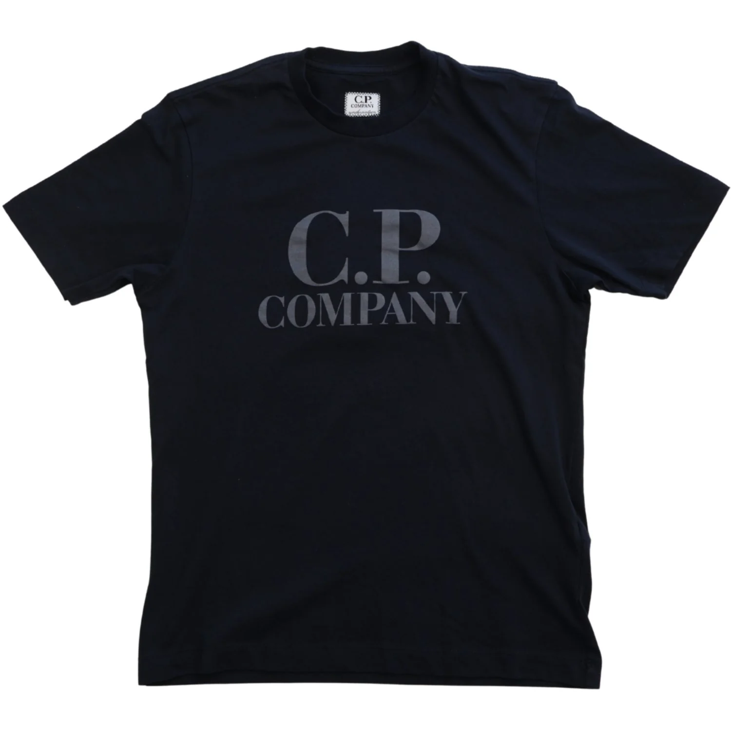 C.P. Company Total Eclipse Blue T-Shirt Kort Sleeve