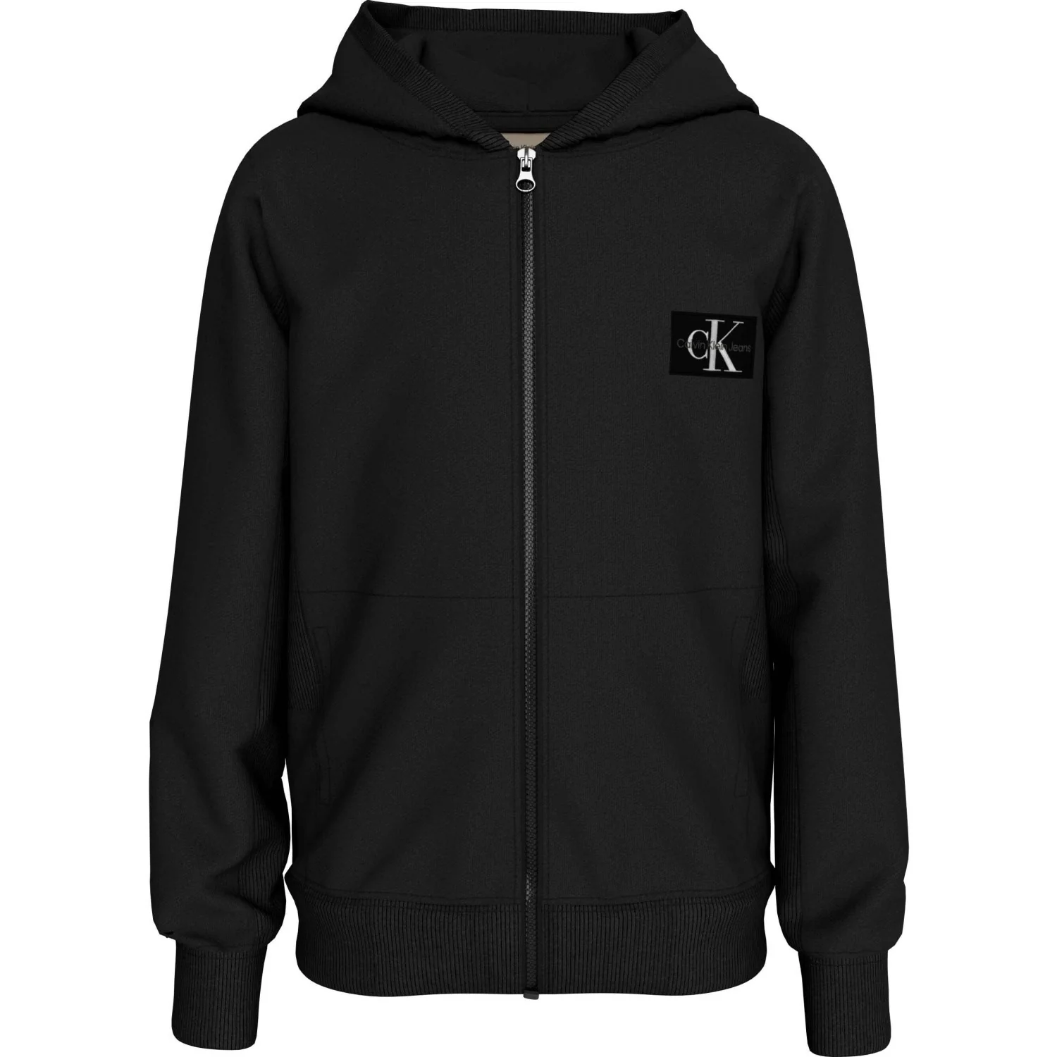 Calvin Klein Ck Black Badge Zip-Through Hættetrøje