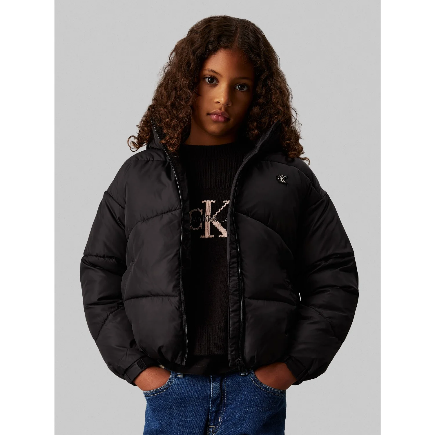 Calvin Klein Ck Short Puffer jakke Ck Black - Image 2