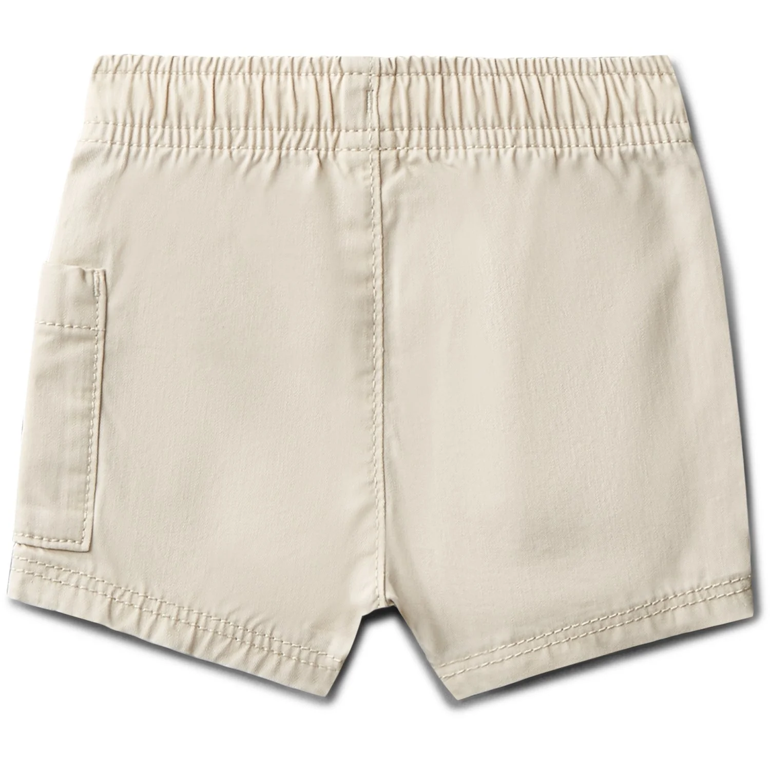 Calvin Klein Oatmeal Bomuld Twill Shorts - Image 2