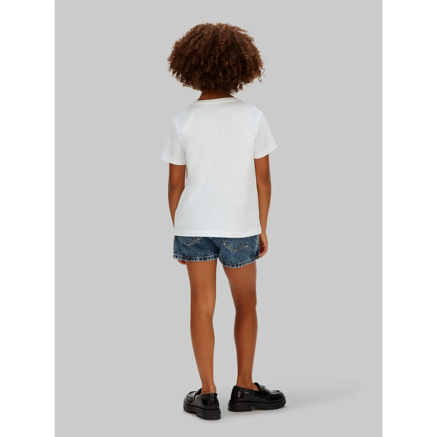 Calvin Klein White Ck Collegiate Ss T-Shirt - Image 5