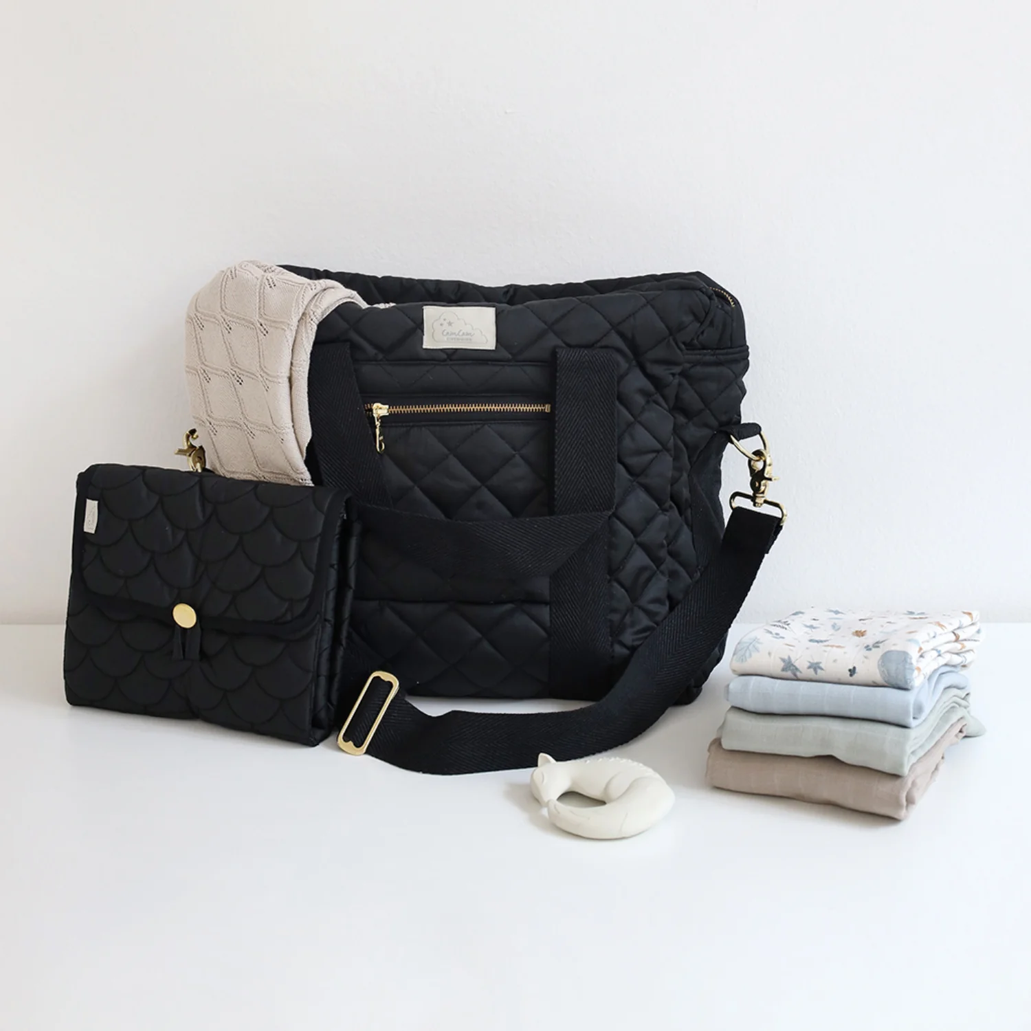 Cam Cam Copenhagen Black Pusletaske - Image 2