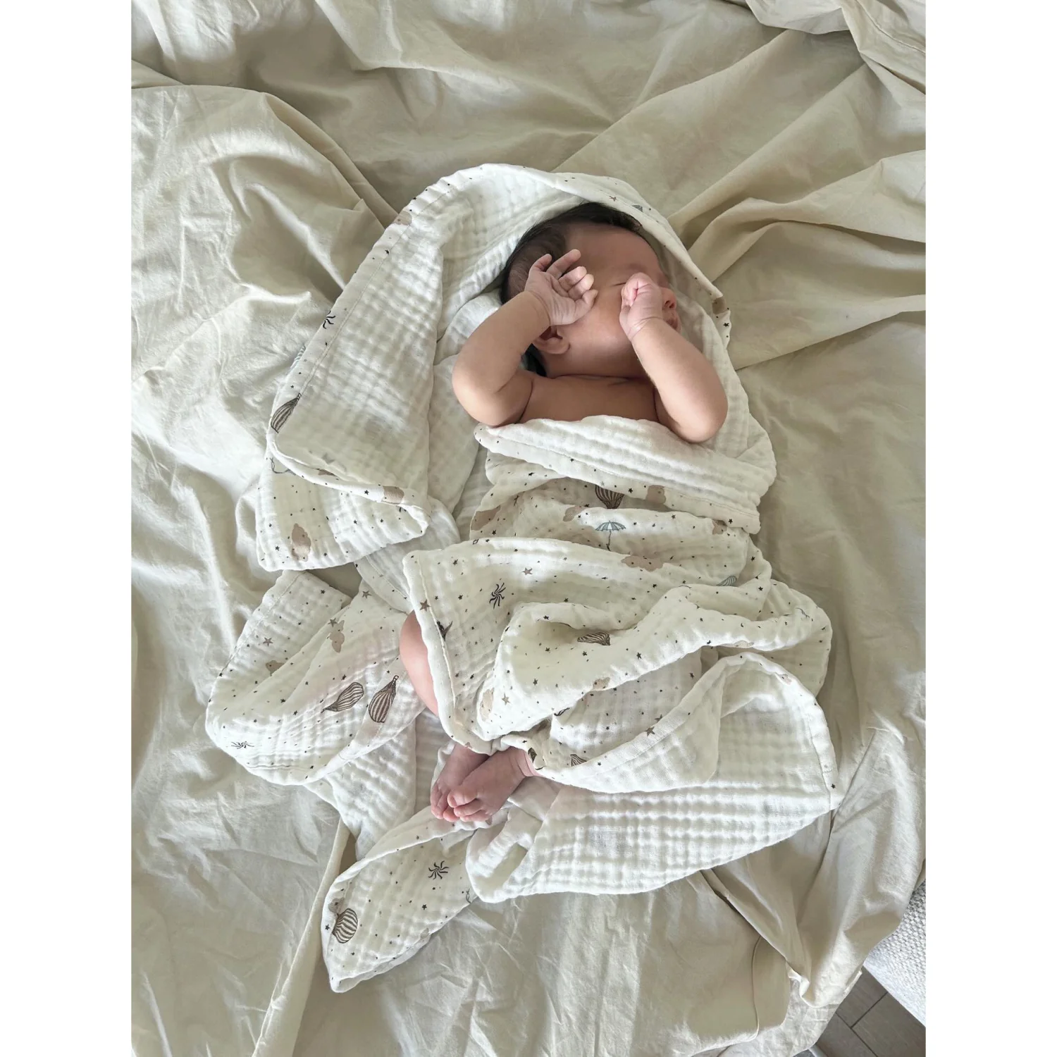 Cam Cam Copenhagen Dreamland Muslin Baby Tæppe - Image 3