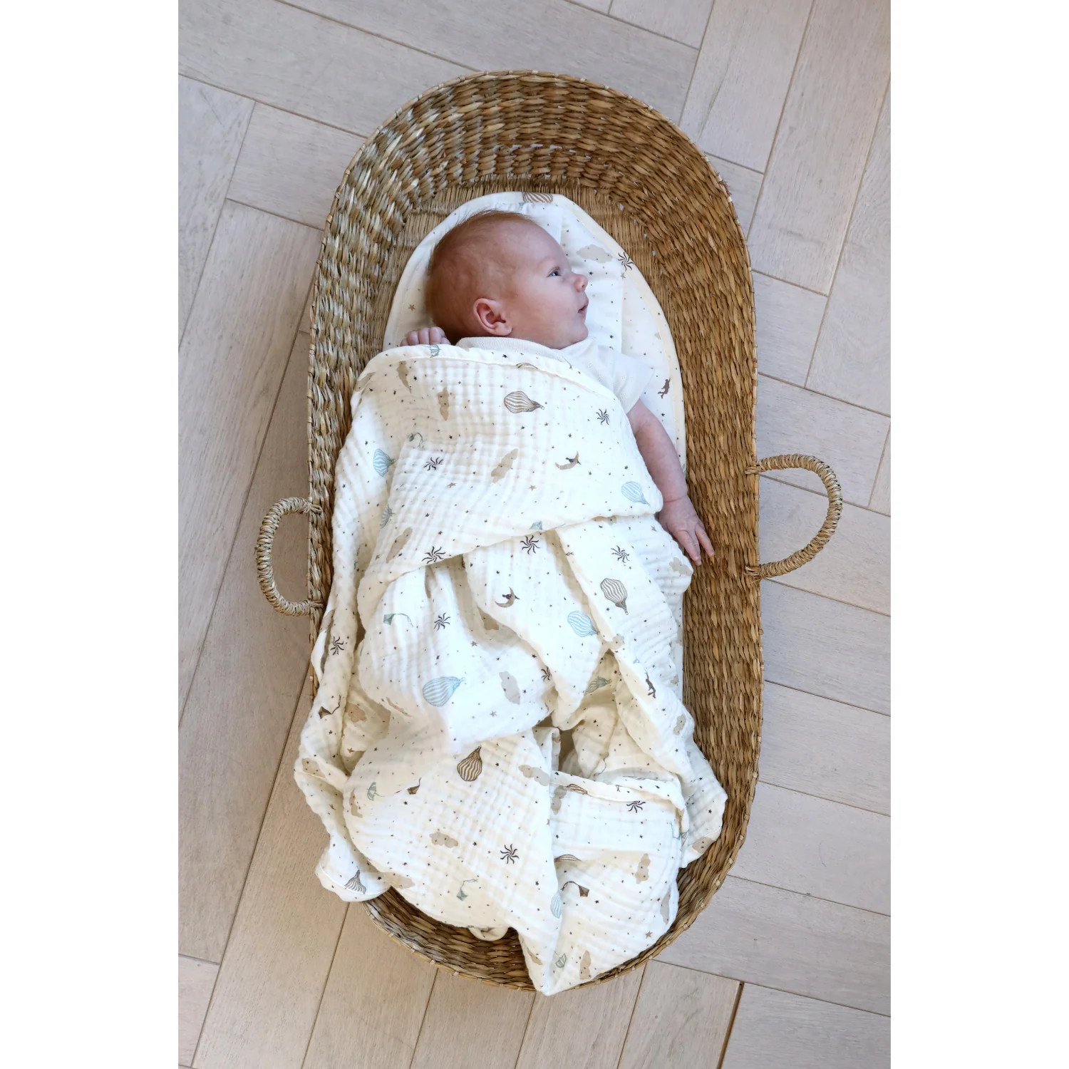 Cam Cam Copenhagen Dreamland Muslin Baby Tæppe - Image 6