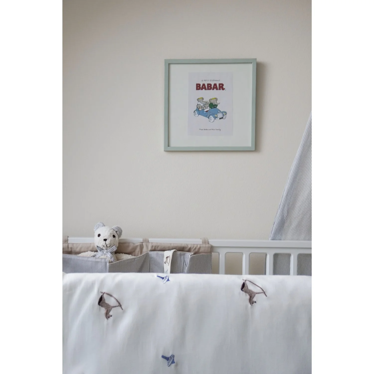 Cam Cam Copenhagen Vintage Toys Embroidered Baby Sengetøj Sæt - Image 4