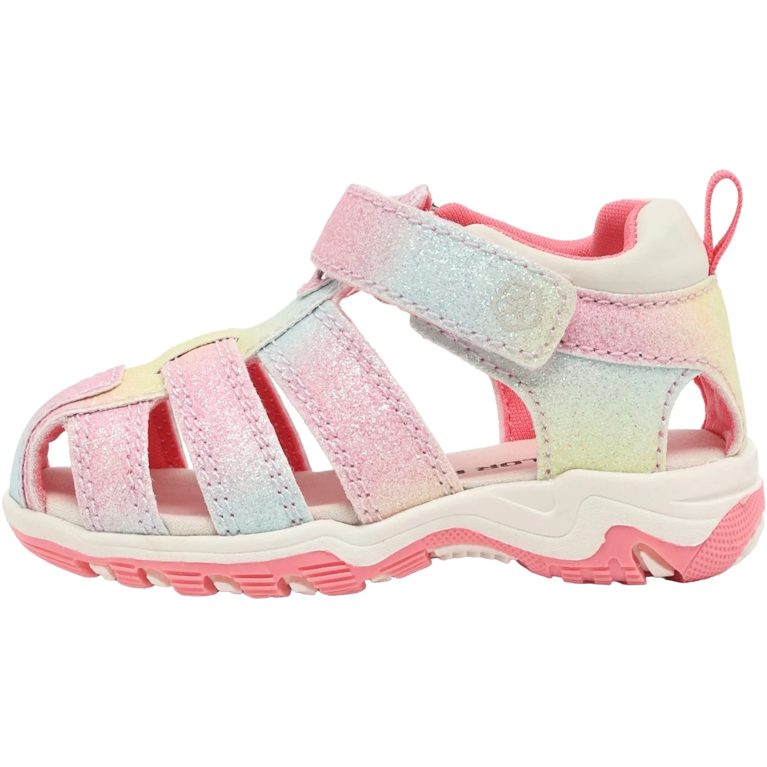 Color Kids Pink Lemonade Baby Sandaler M/ Velcro Strop - Image 2
