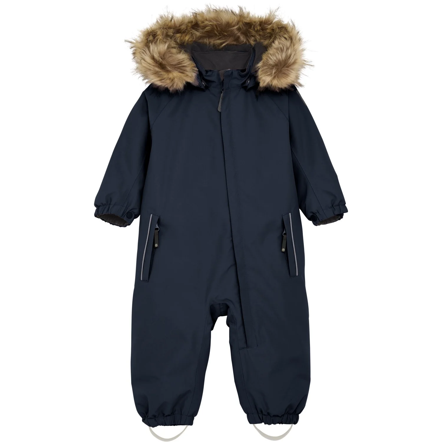 Color Kids Total Eclipse Baby Coverall W. Fake Pels