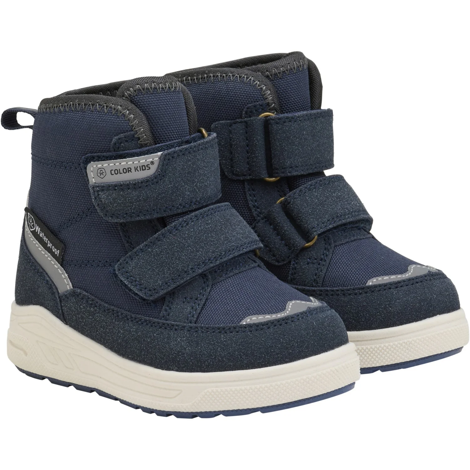 Color Kids Total Eclipse Støvler W. Velcro Waterproof
