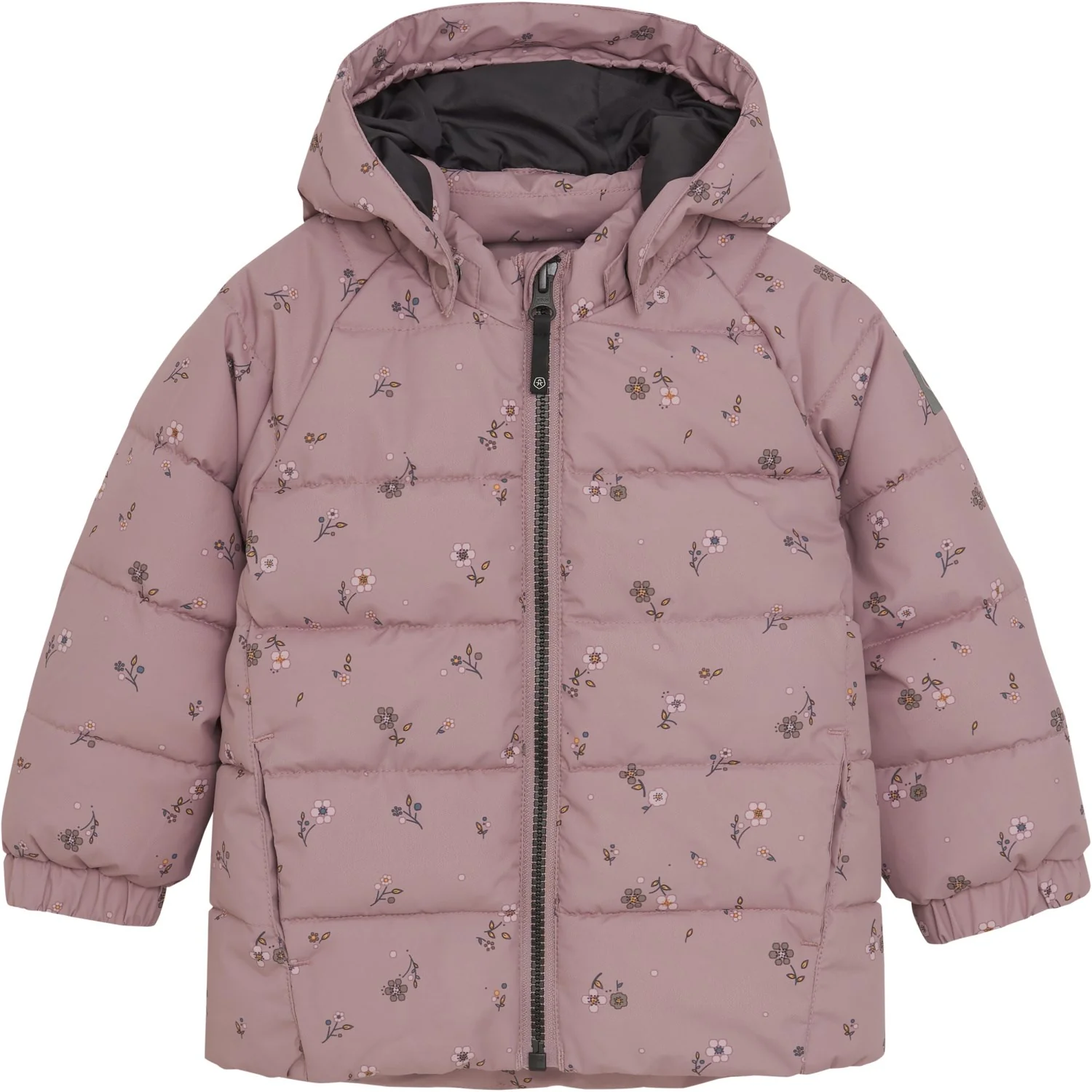 Color Kids Woodrose Baby Jakke - Quilt & Aop