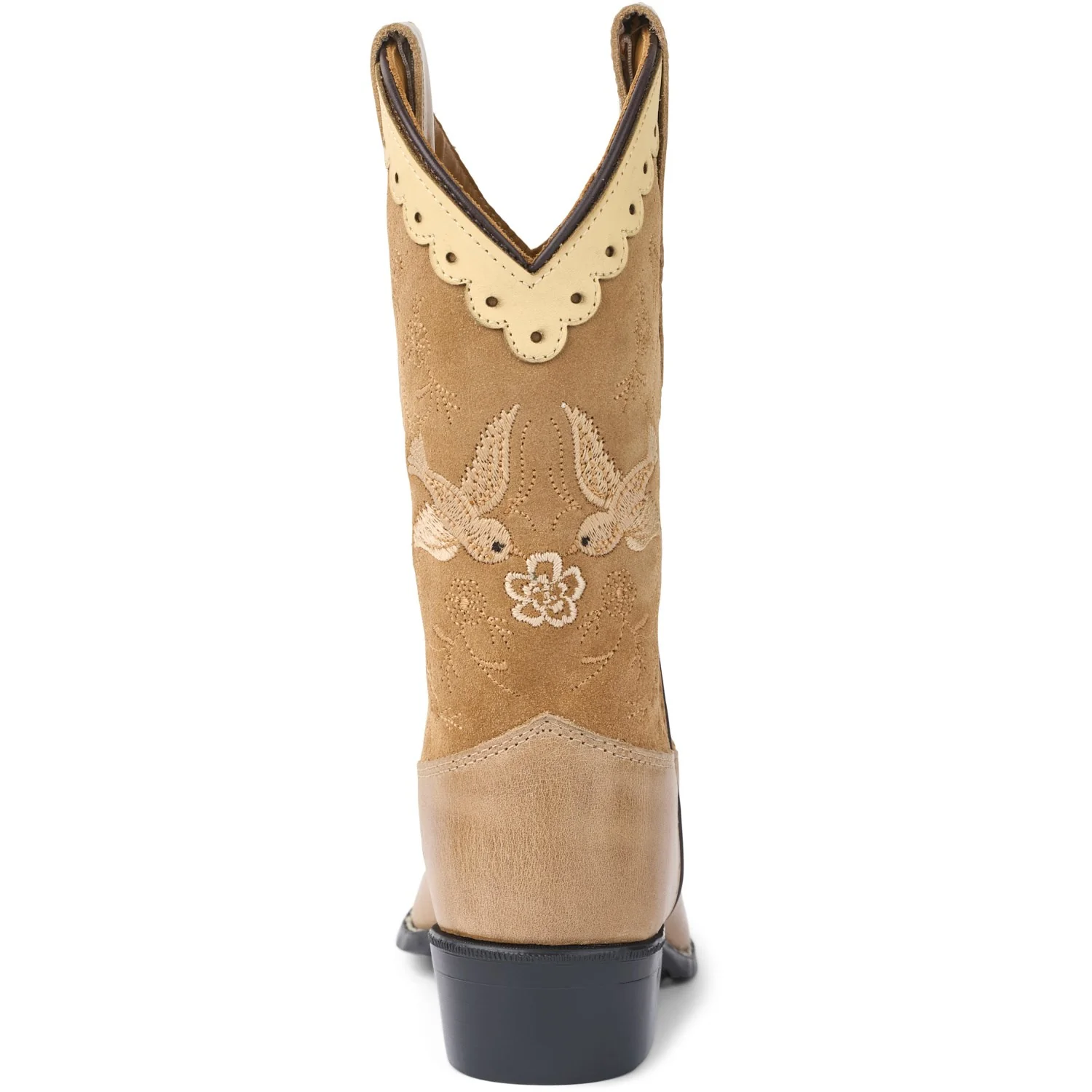 COPENHAGEN COLORS Beige Suede Limited Cowboy Støvler High - Image 11
