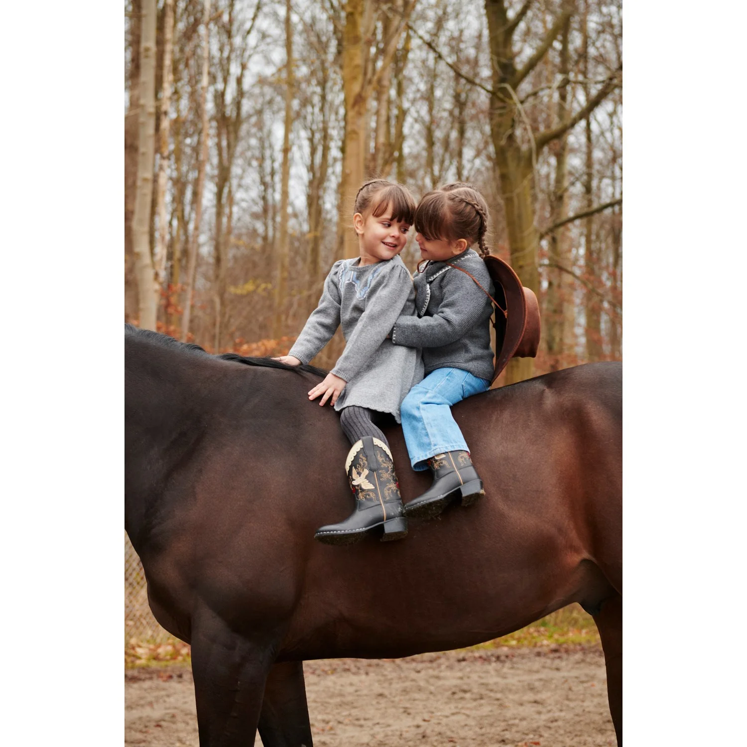 COPENHAGEN COLORS Black Dove Limited Cowboy Støvler - Image 4
