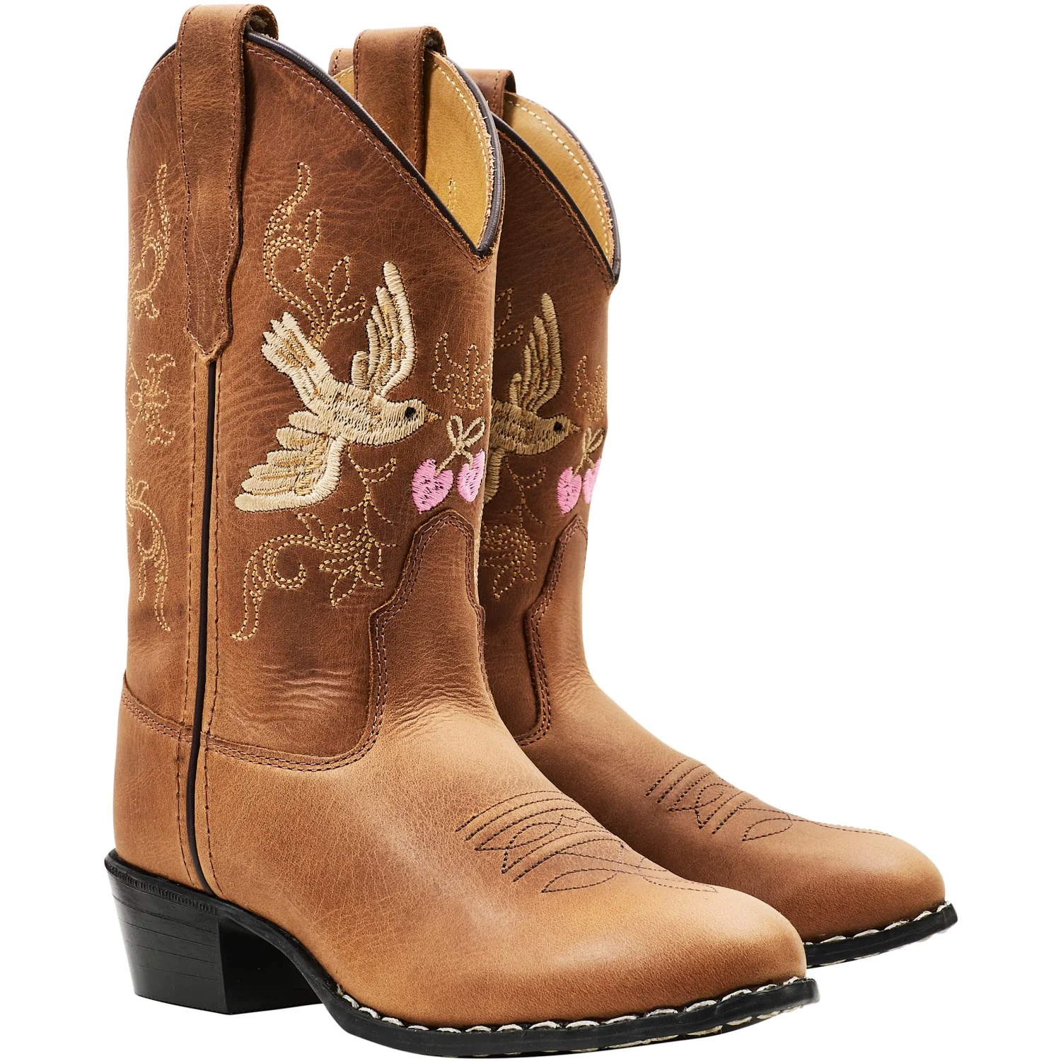 COPENHAGEN COLORS Cognac Dove Limited Cowboy Støvler