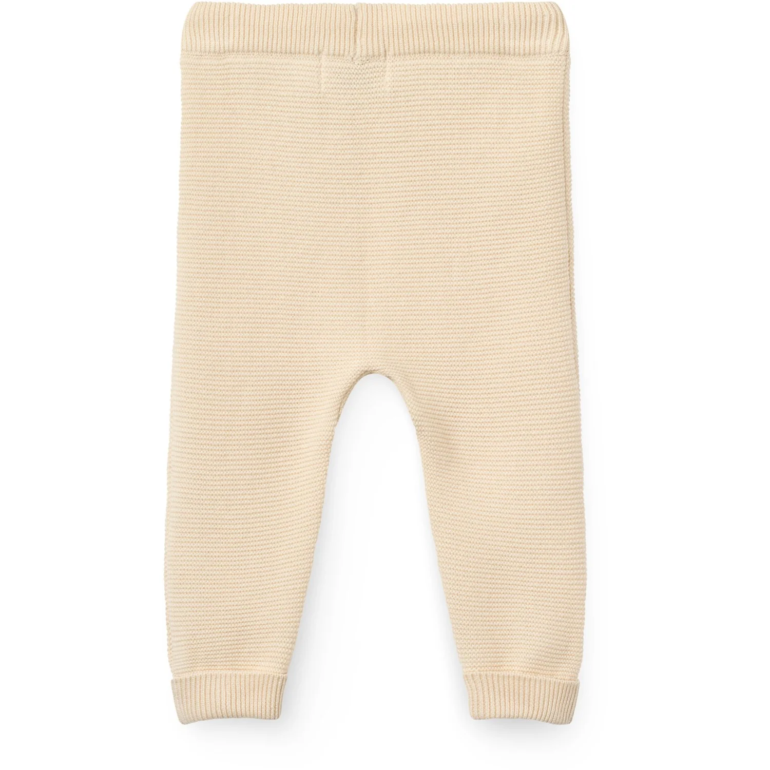 COPENHAGEN COLORS Cream Bomuld Baby Leggings - Image 2