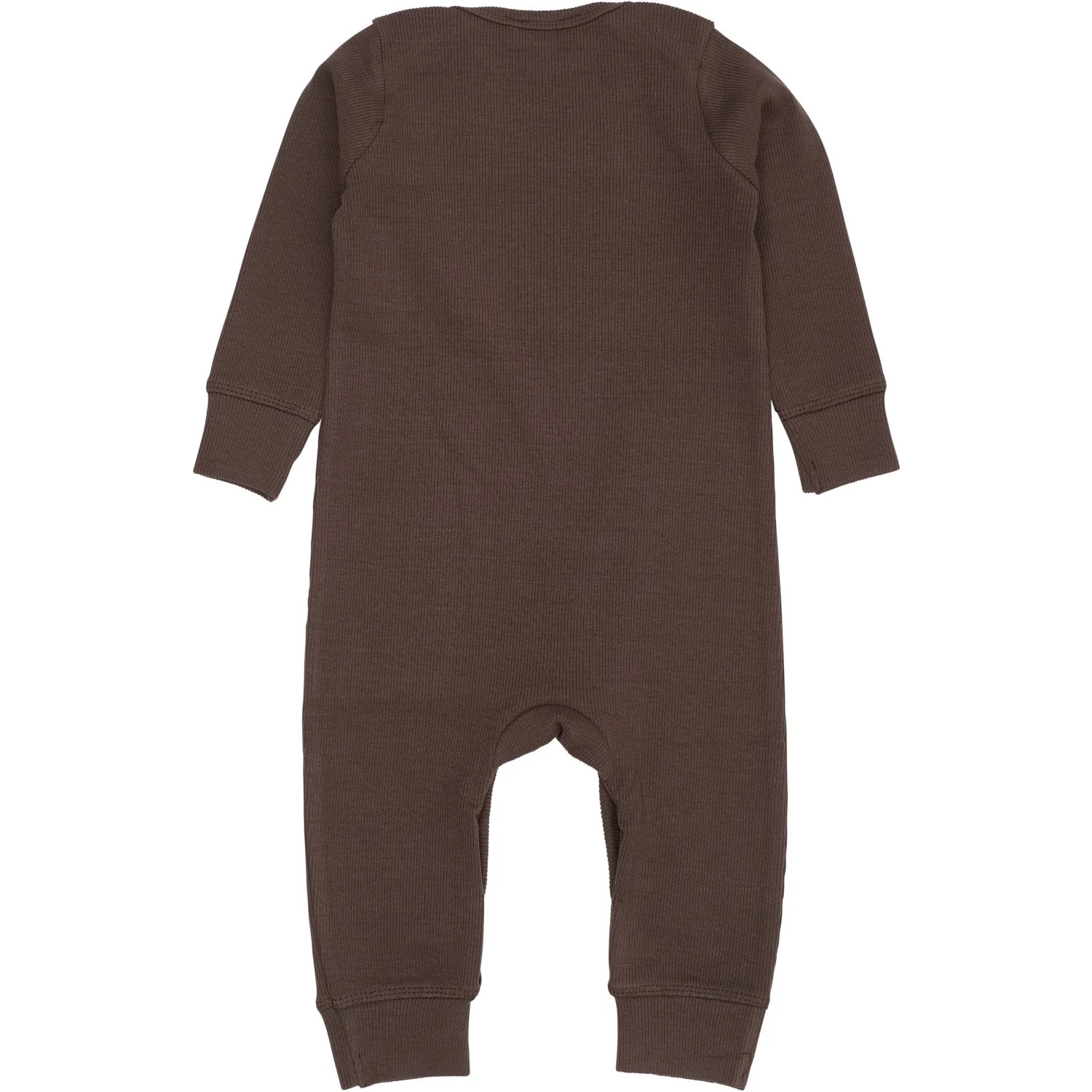 COPENHAGEN COLORS Dk Brown Modal Full Body Romper - Image 2