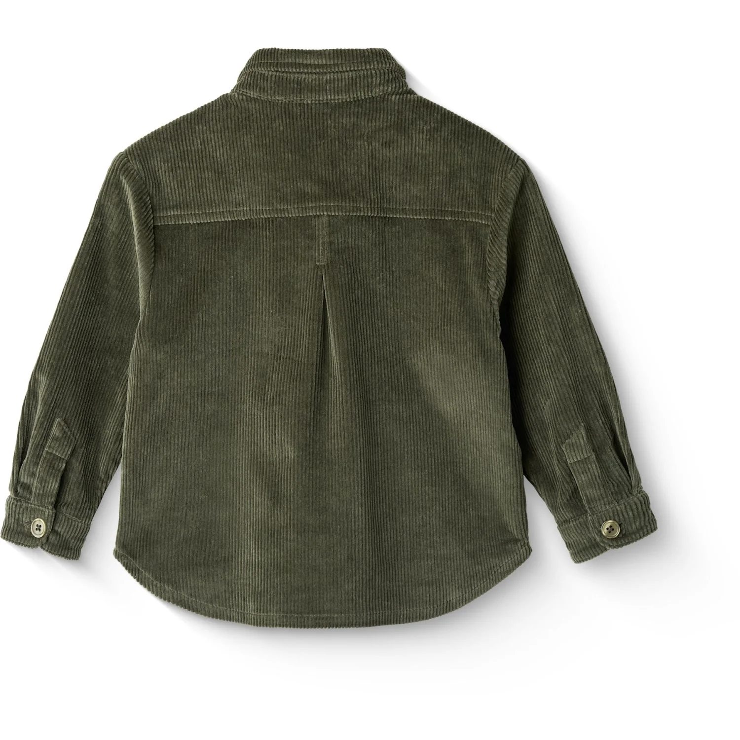 COPENHAGEN COLORS Dk Green Corduroy Overshirt - Image 8