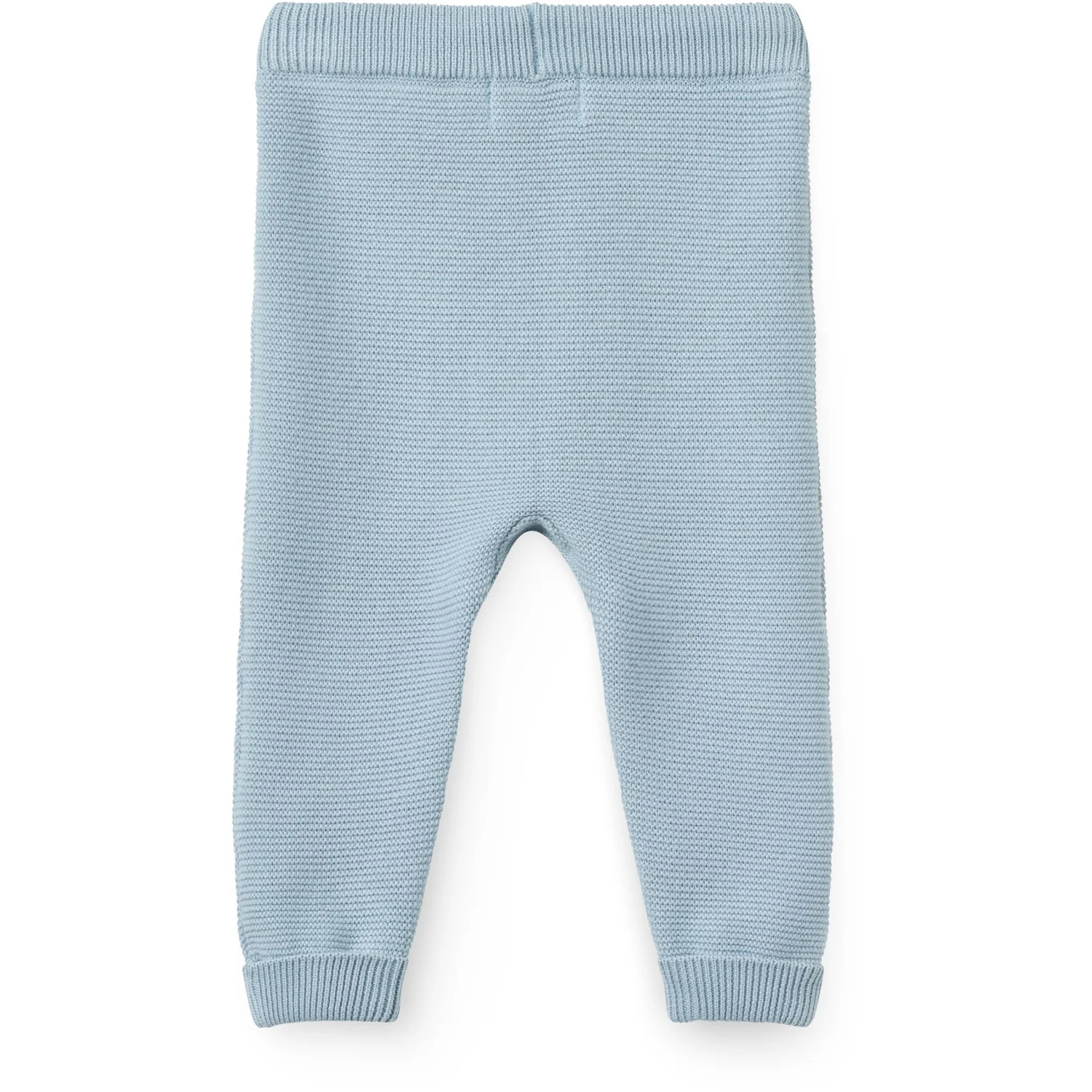 COPENHAGEN COLORS Dusty Blue Bomuld Baby Leggings - Image 2
