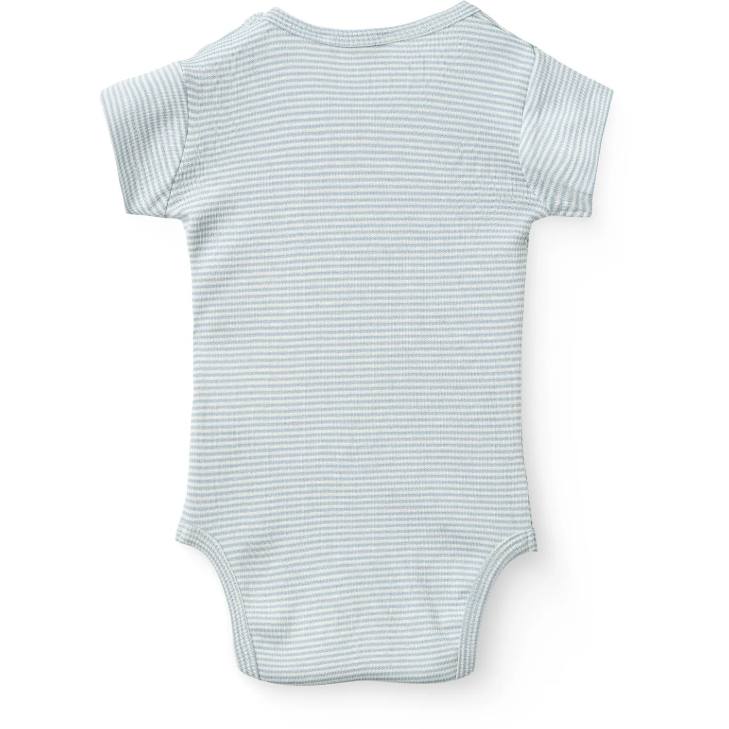 COPENHAGEN COLORS Dusty Blue Stripe Stripe Modal Rib Ss Body - Image 9